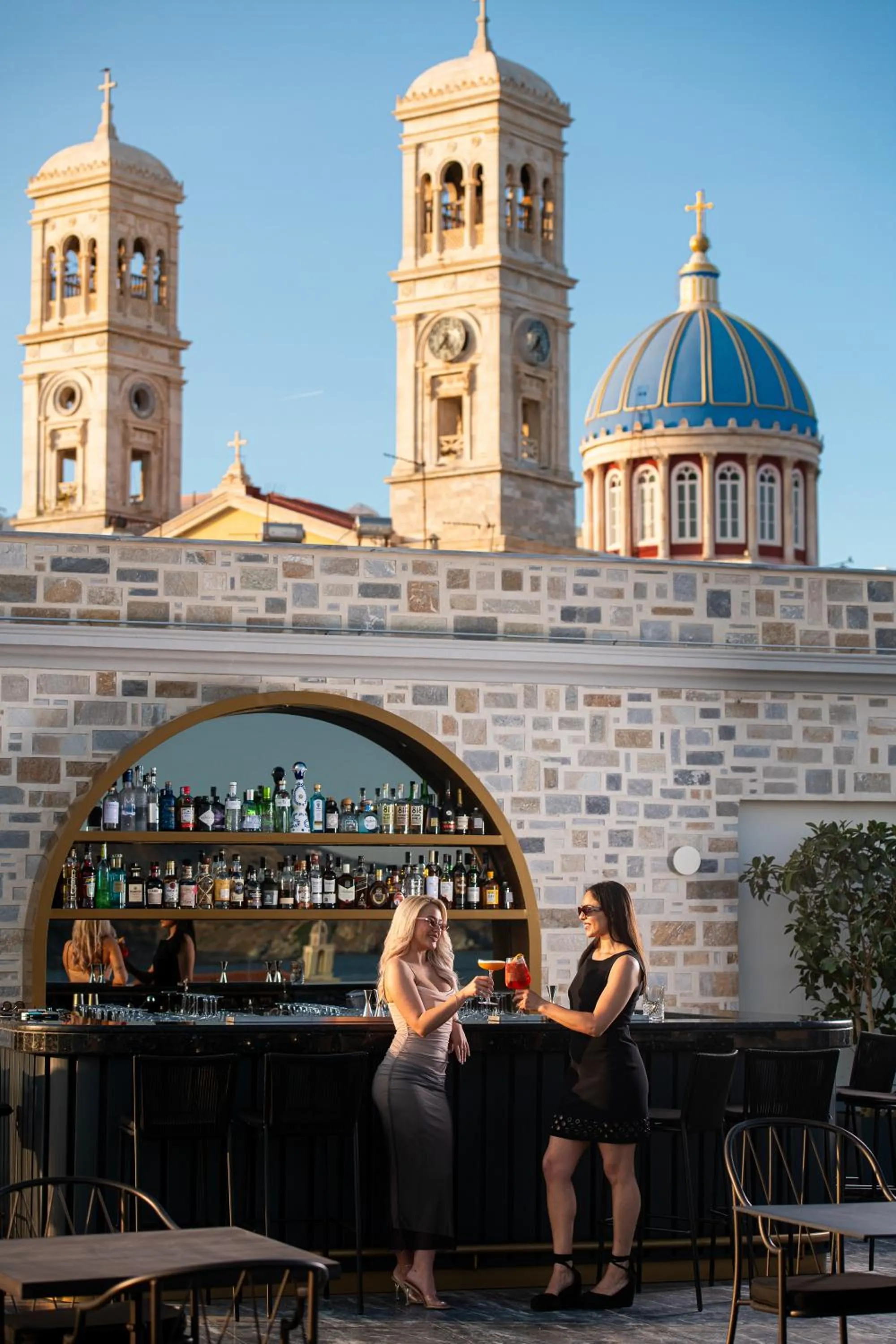 View (from property/room) in Argini Syros