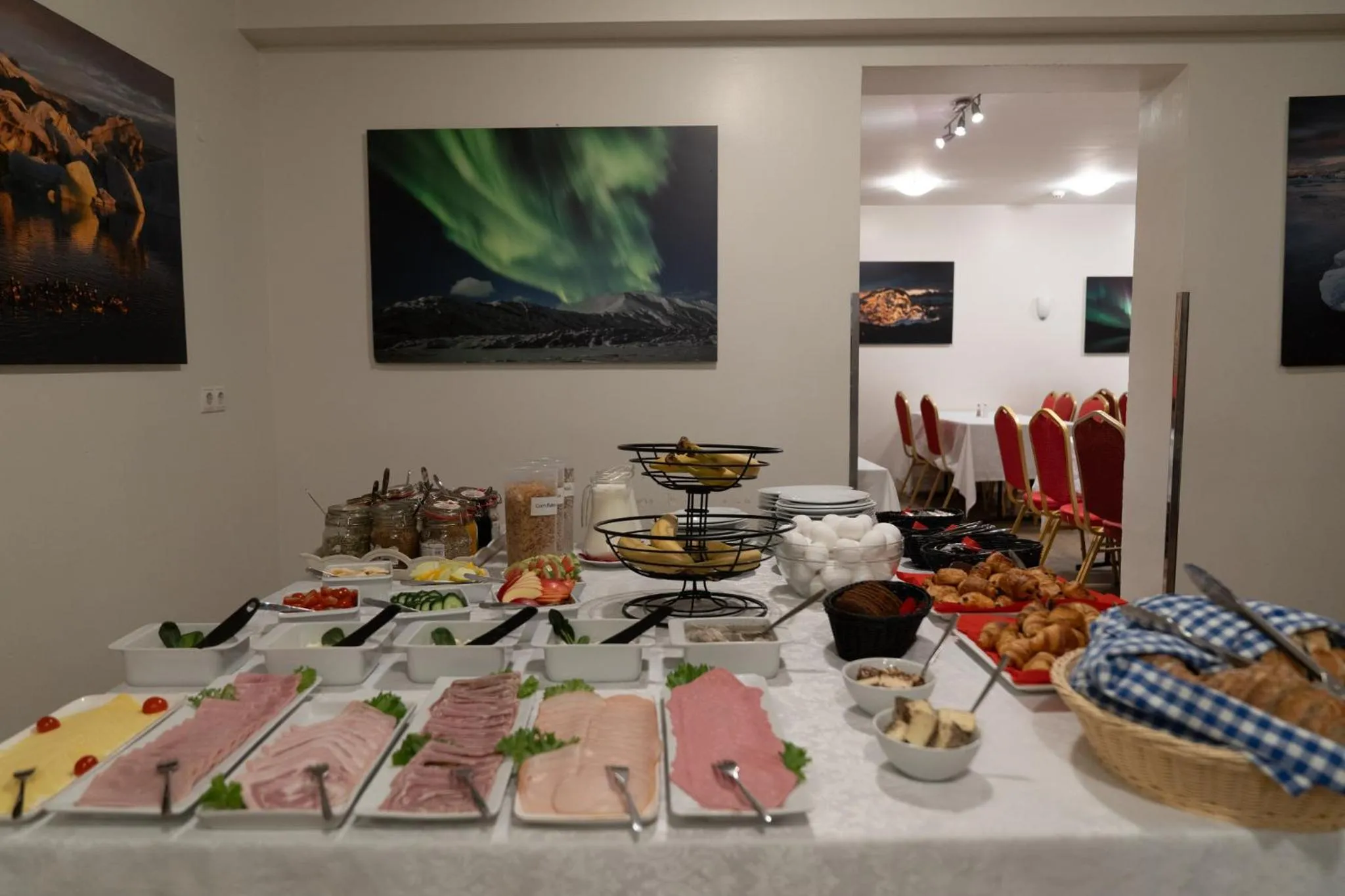 Buffet breakfast in Gerdi Guesthouse