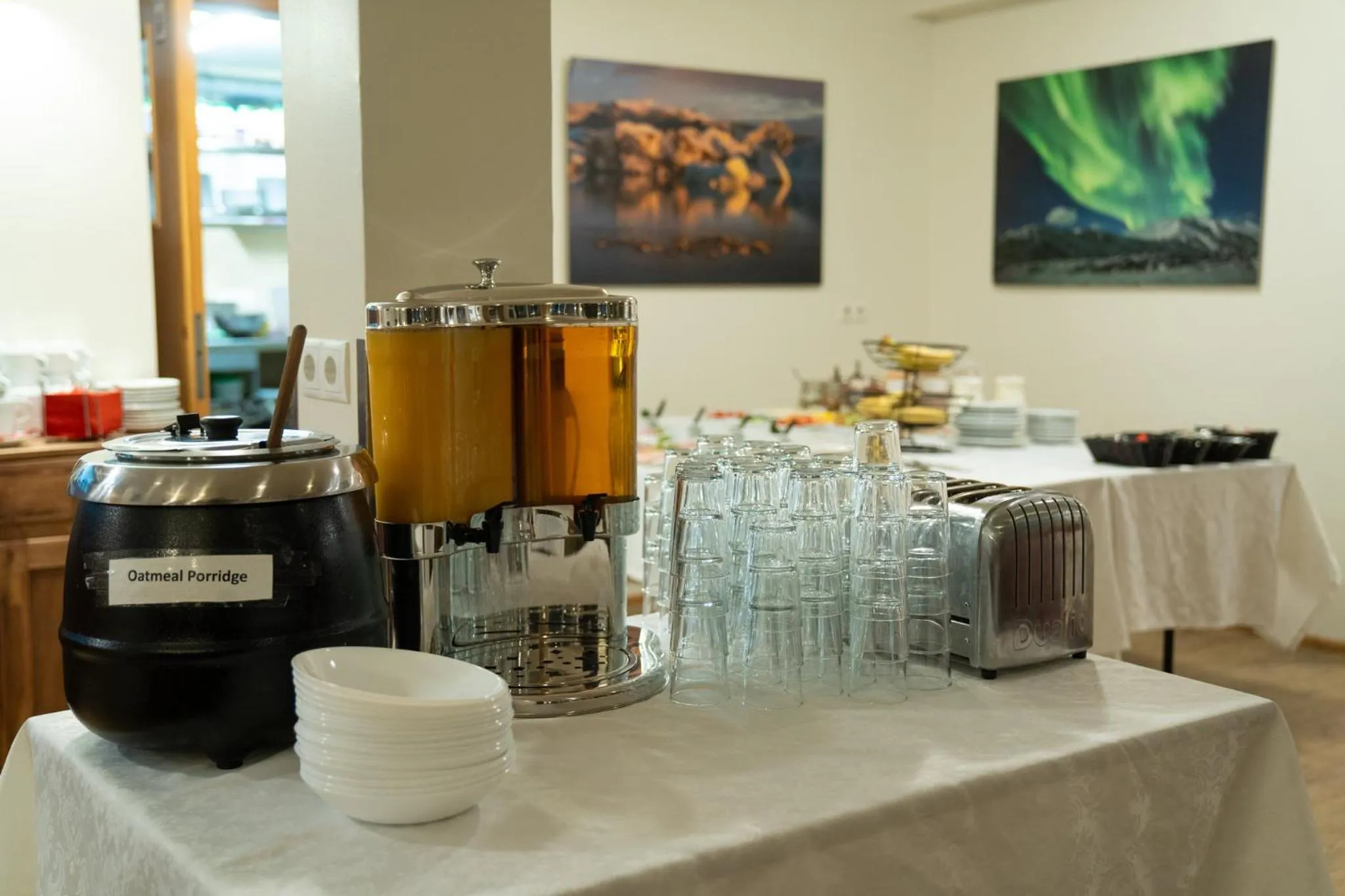 Buffet breakfast in Gerdi Guesthouse