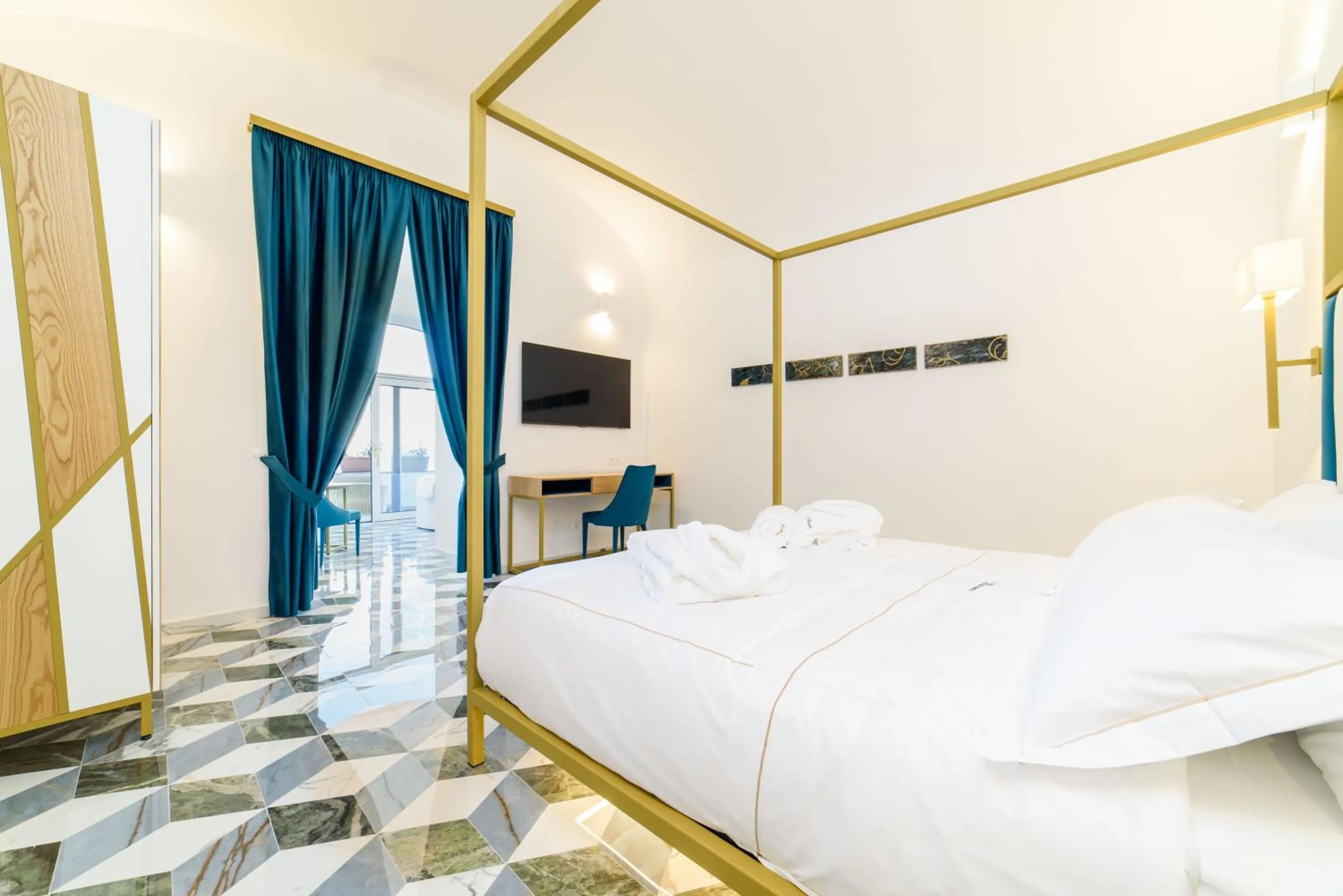 Bed in Palazzo Vitagliano