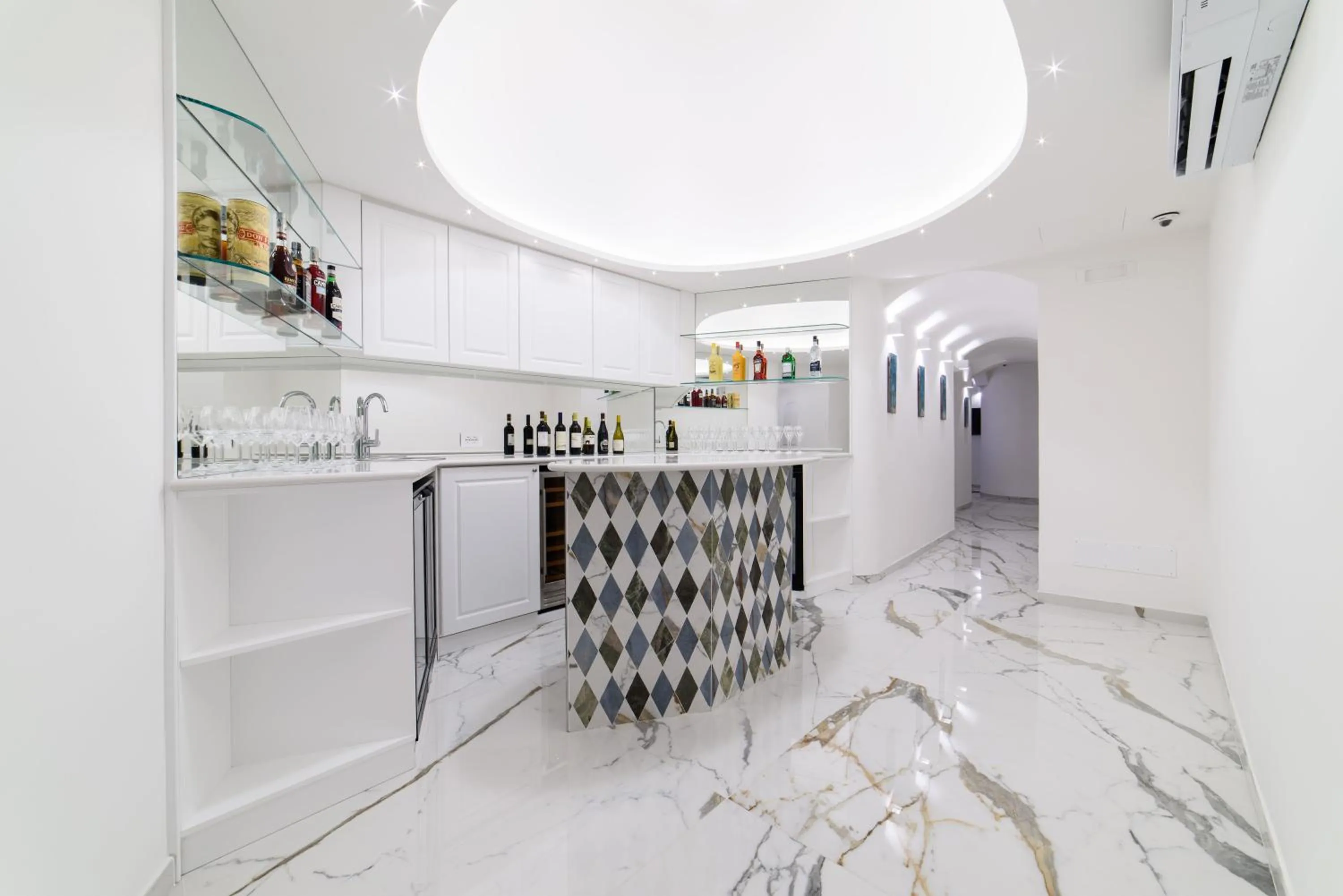 Lounge or bar in Palazzo Vitagliano