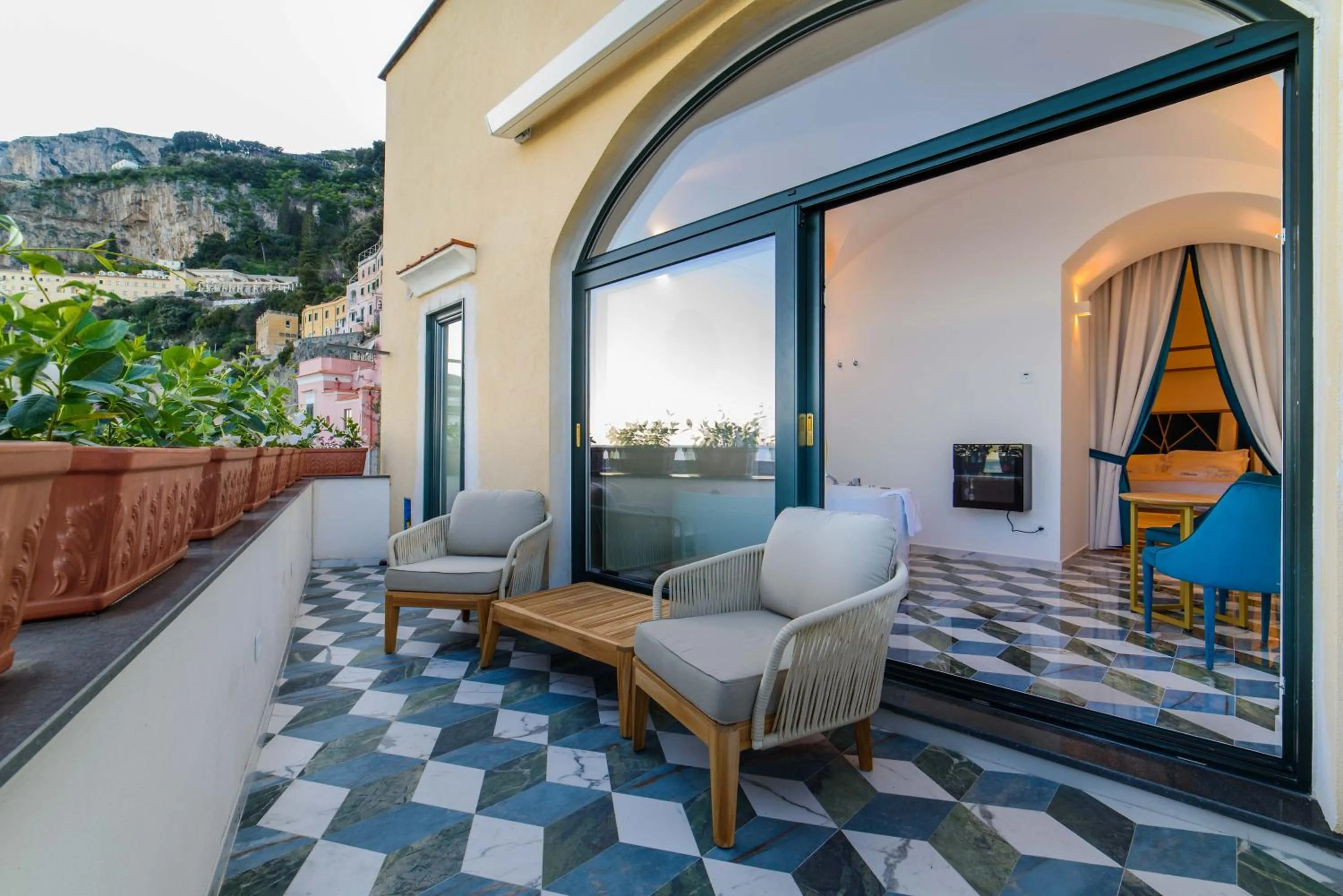 Balcony/Terrace in Palazzo Vitagliano