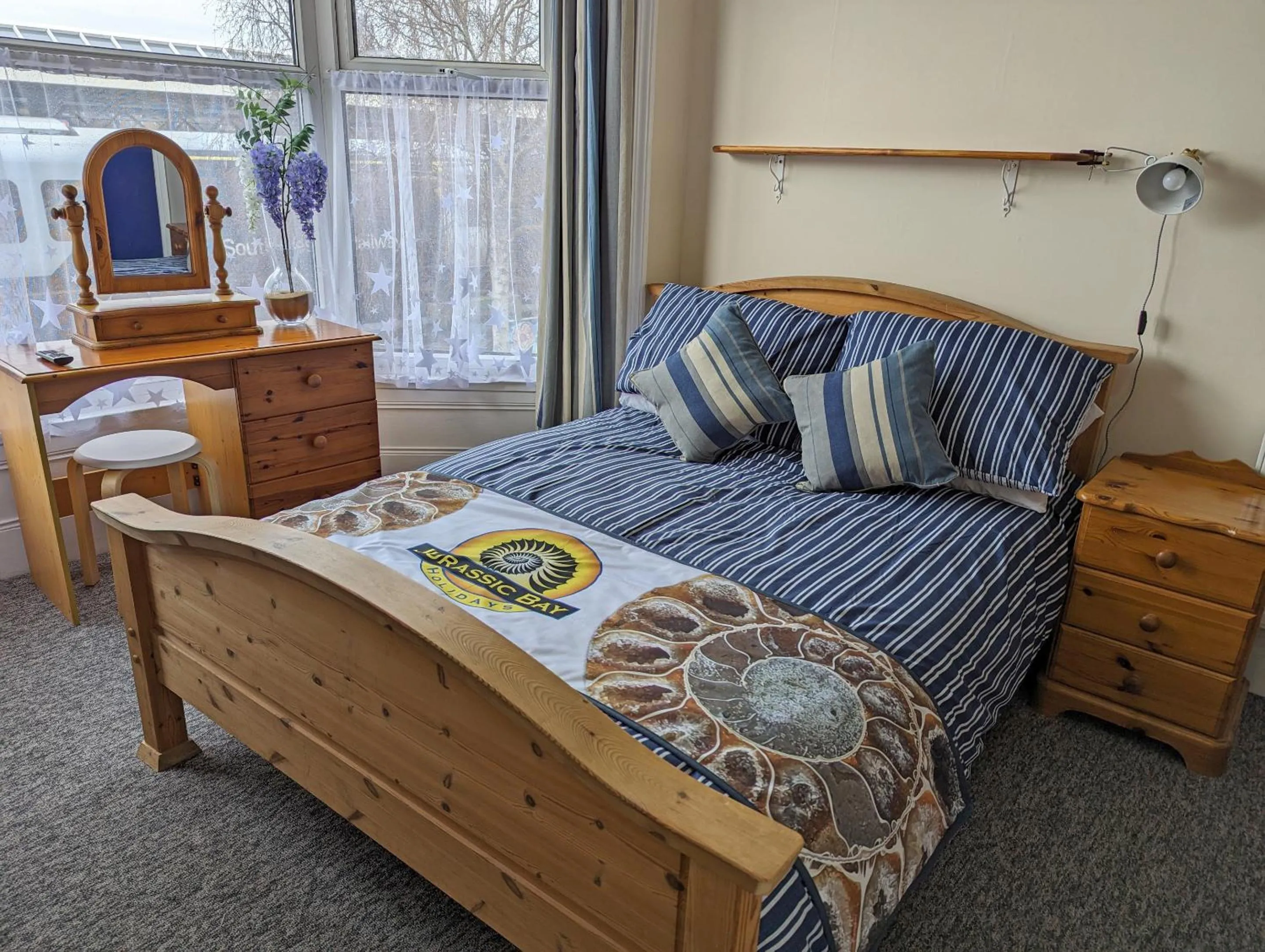 Bedroom, Bed in Jurassic Bay Holidays