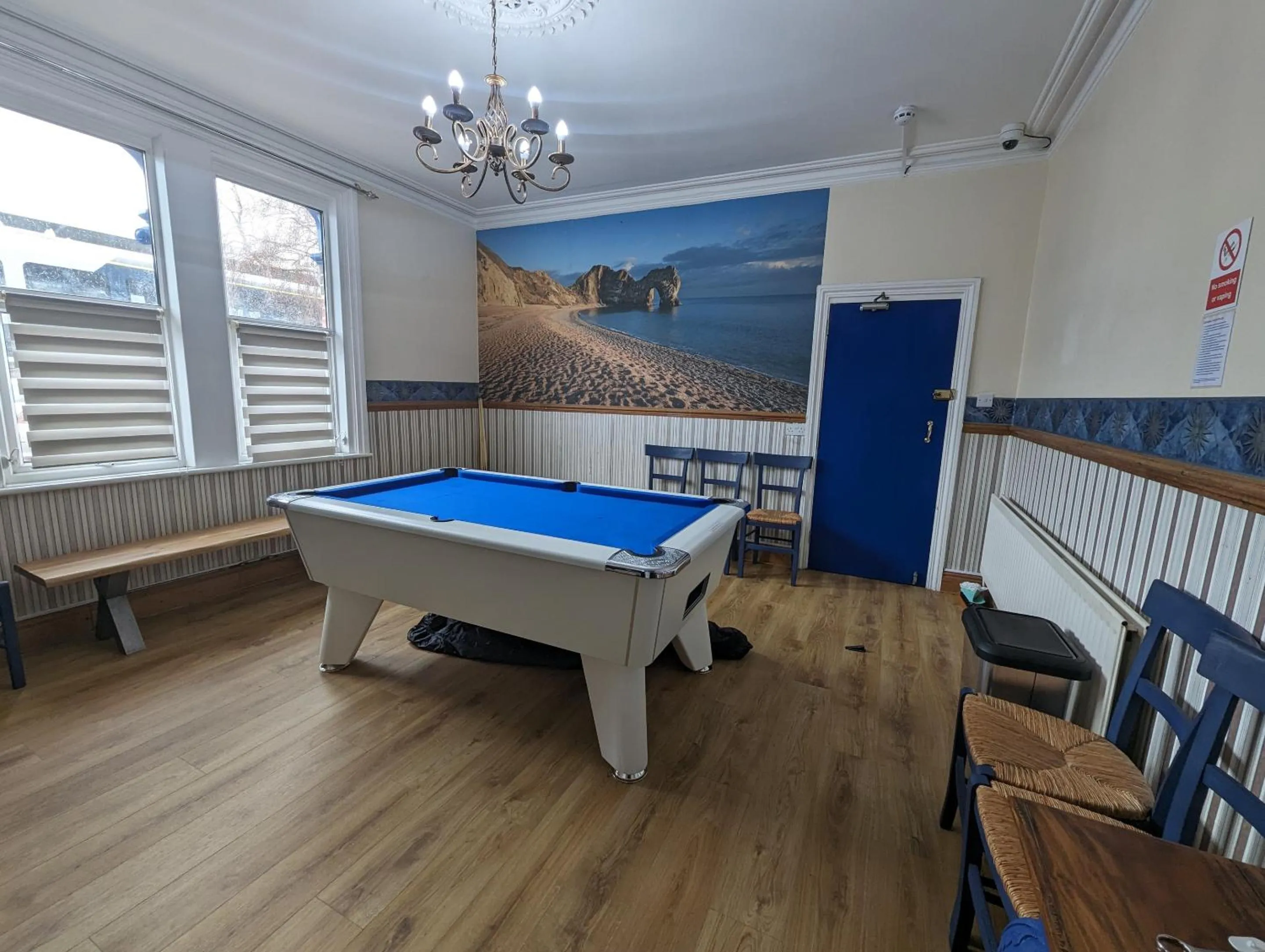 Living room in Jurassic Bay Holidays