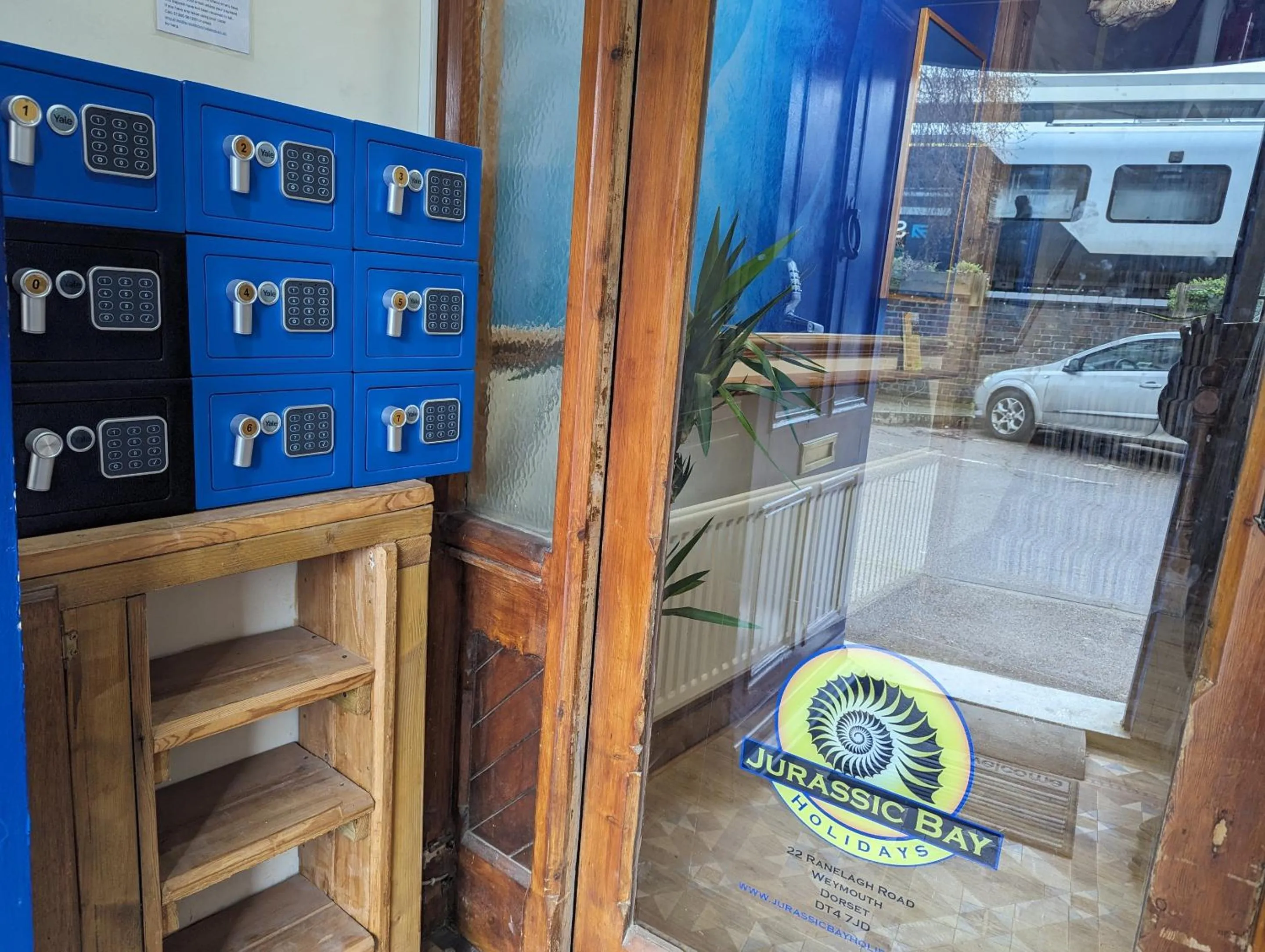 Lobby or reception in Jurassic Bay Holidays