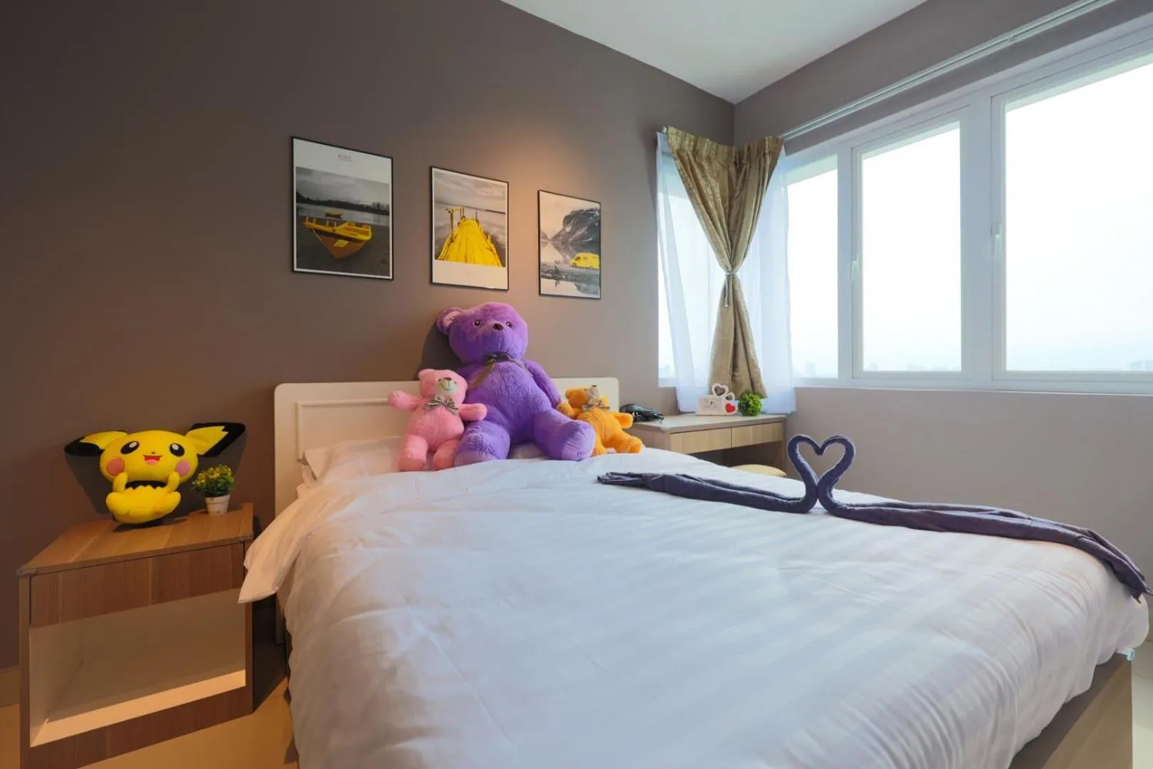 Bed in Luxury Homestay Cyberjaya Putrajaya Vision Residence #IOICityMall