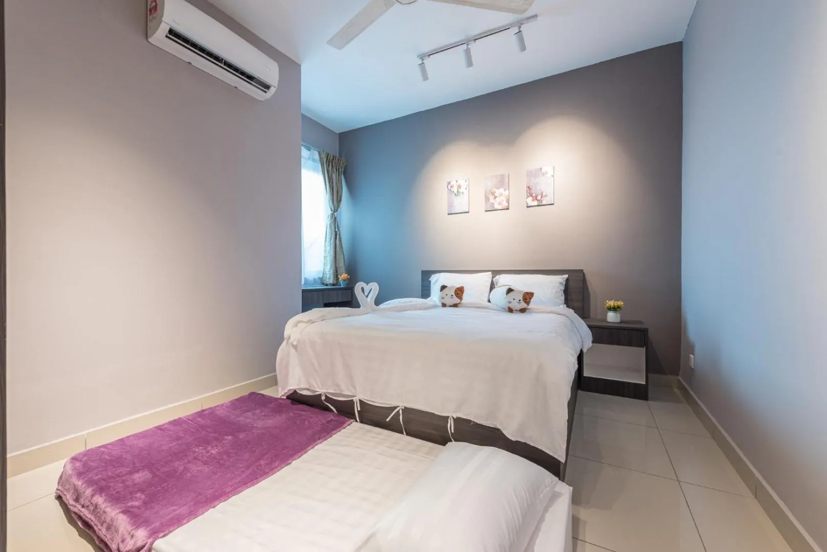 Bed in Luxury Homestay Cyberjaya Putrajaya Vision Residence #IOICityMall