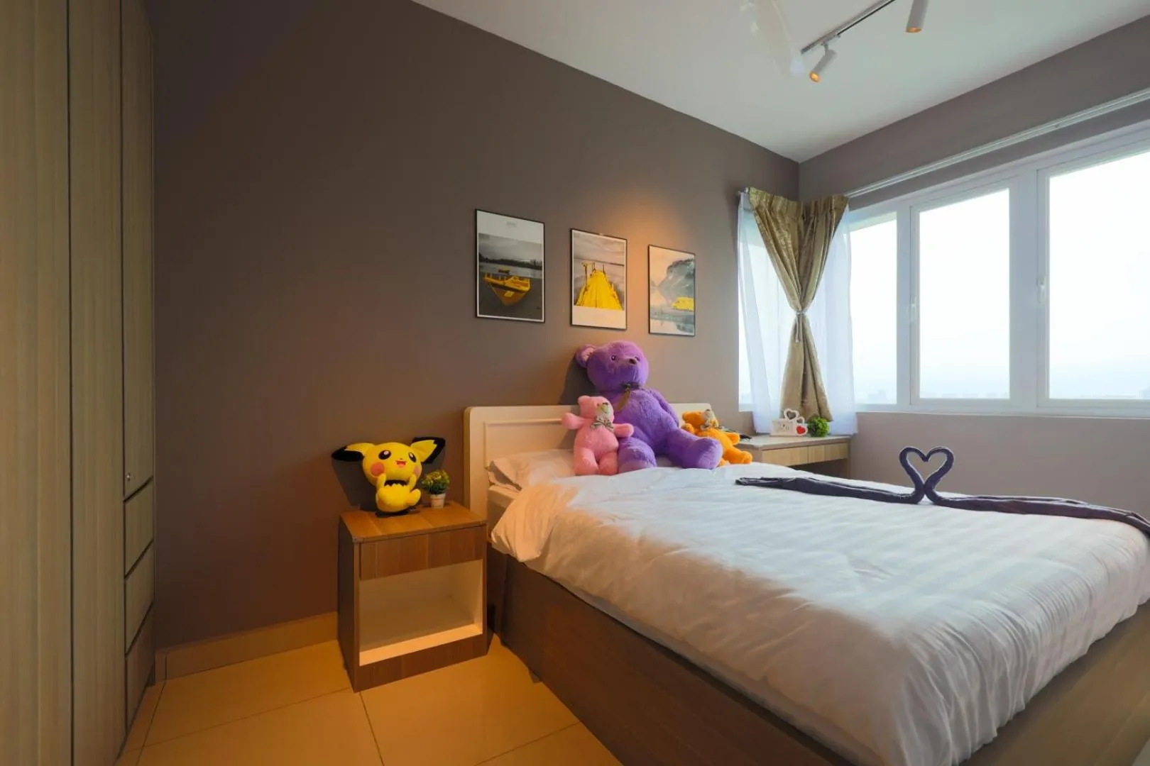 Bed in Luxury Homestay Cyberjaya Putrajaya Vision Residence #IOICityMall