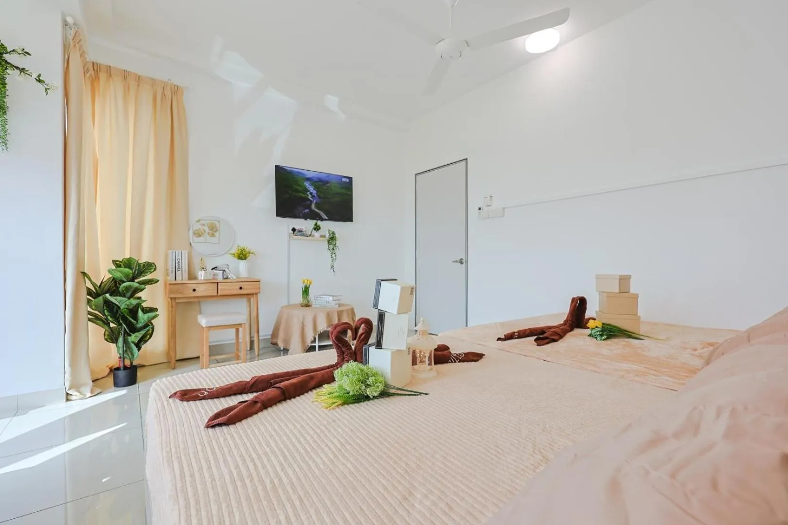 Bed in Luxury Homestay Cyberjaya Putrajaya Vision Residence #IOICityMall