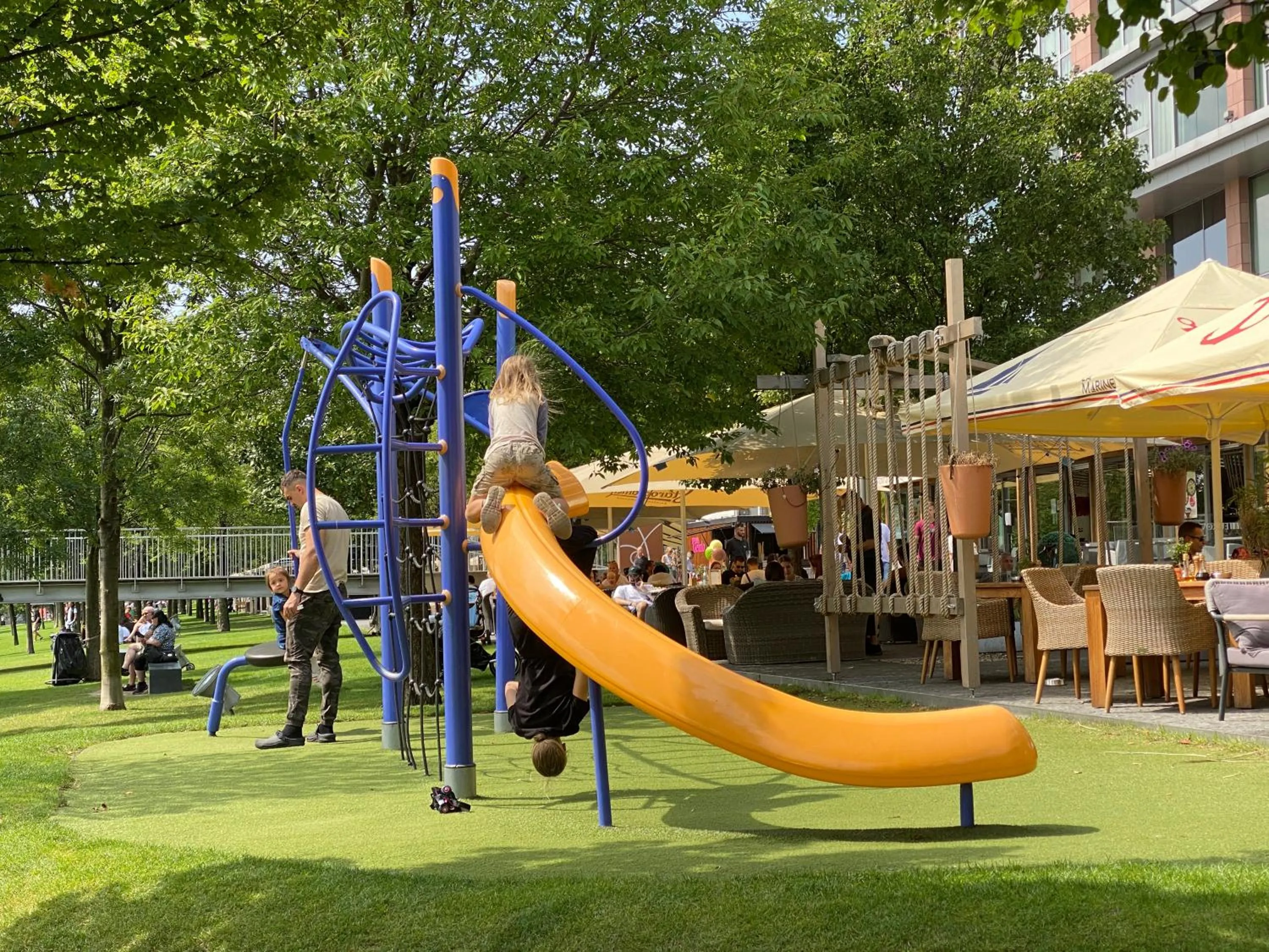 Children play ground in Eurovea Tower Apartments
