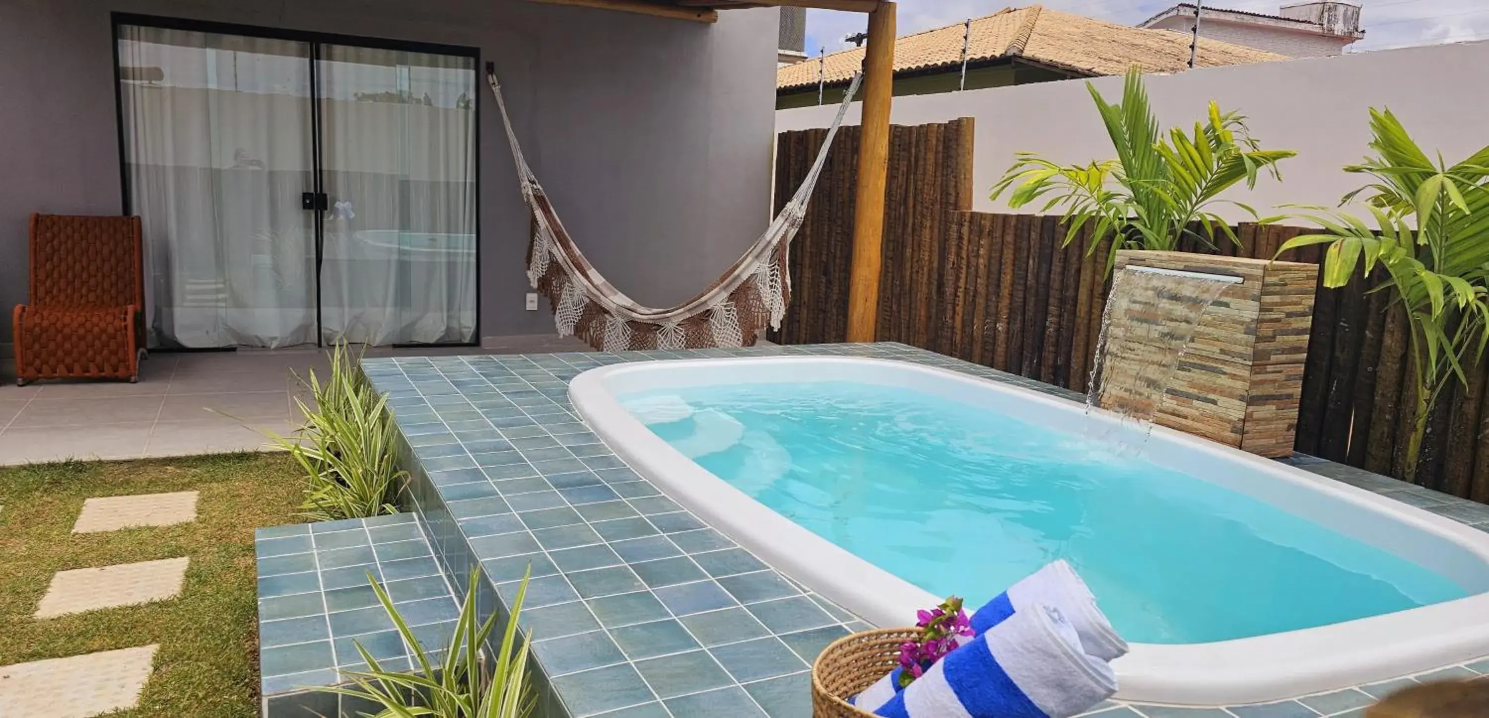Double Room with Pool View in Pousada Alkamar Double Room with Pool View in Pousada Alkamar