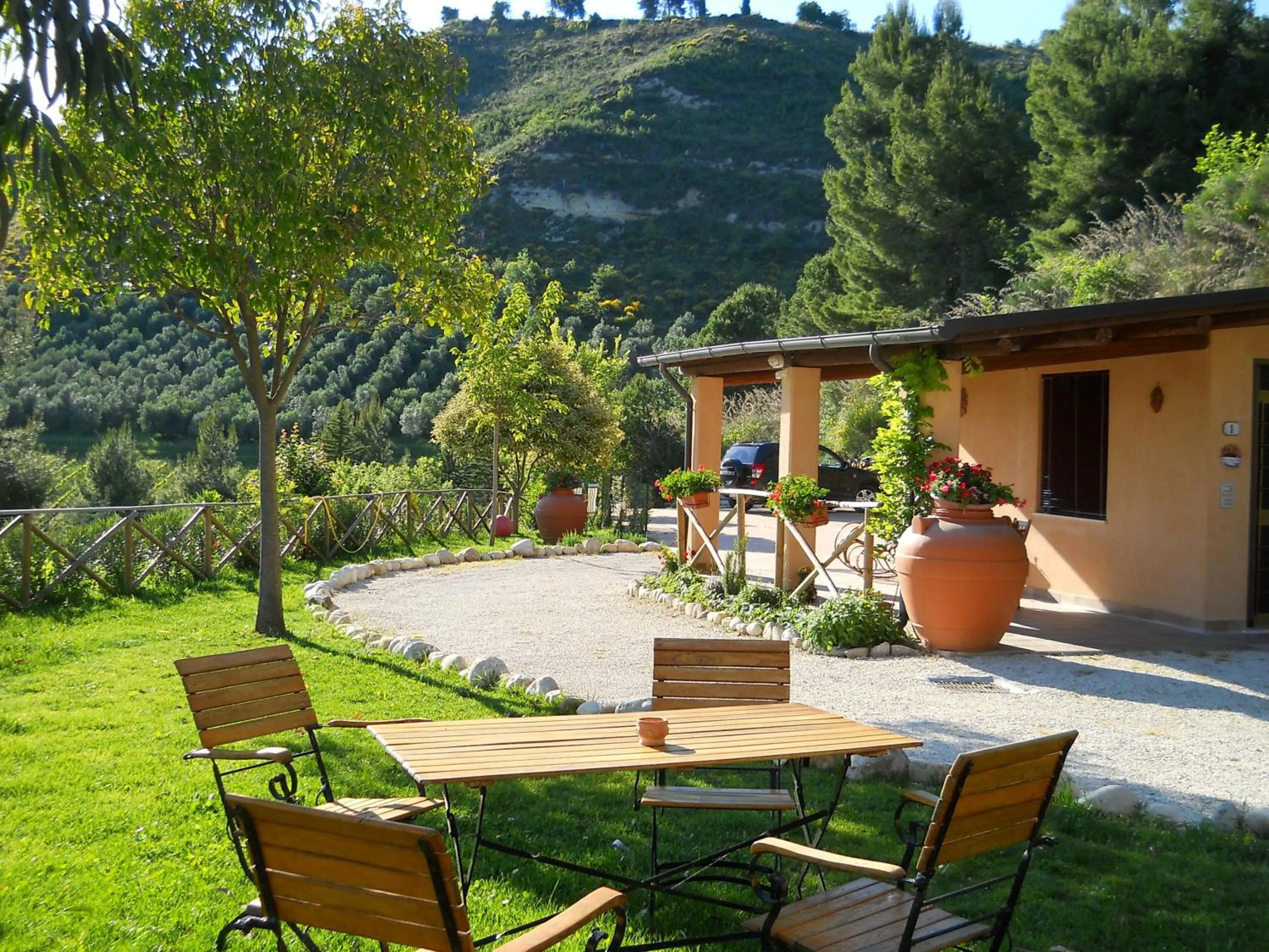 Garden in B&B Silent Valley