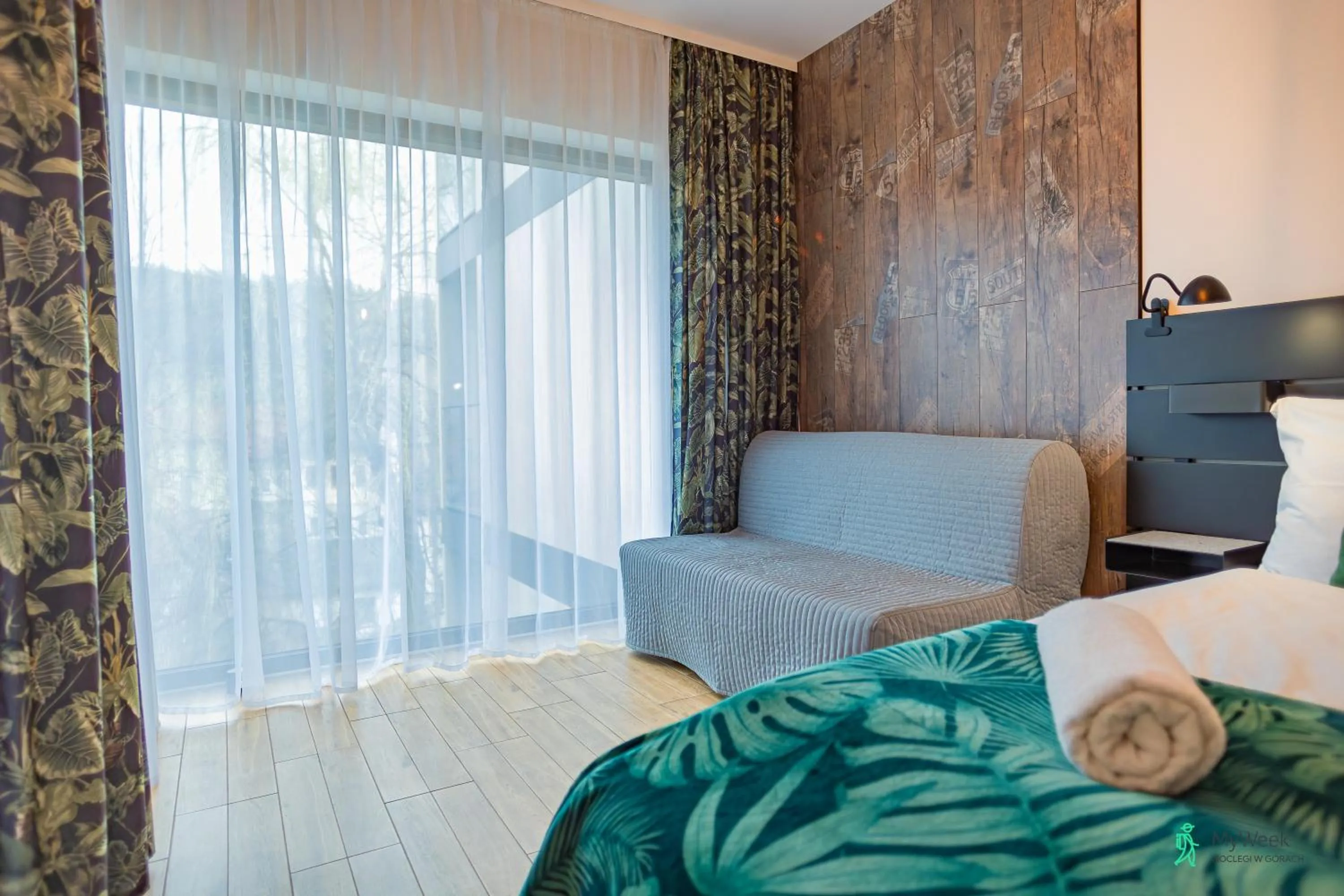 Bed in Komfortowy Relaks 2, Ogrody Pieniawskie, MyWeek