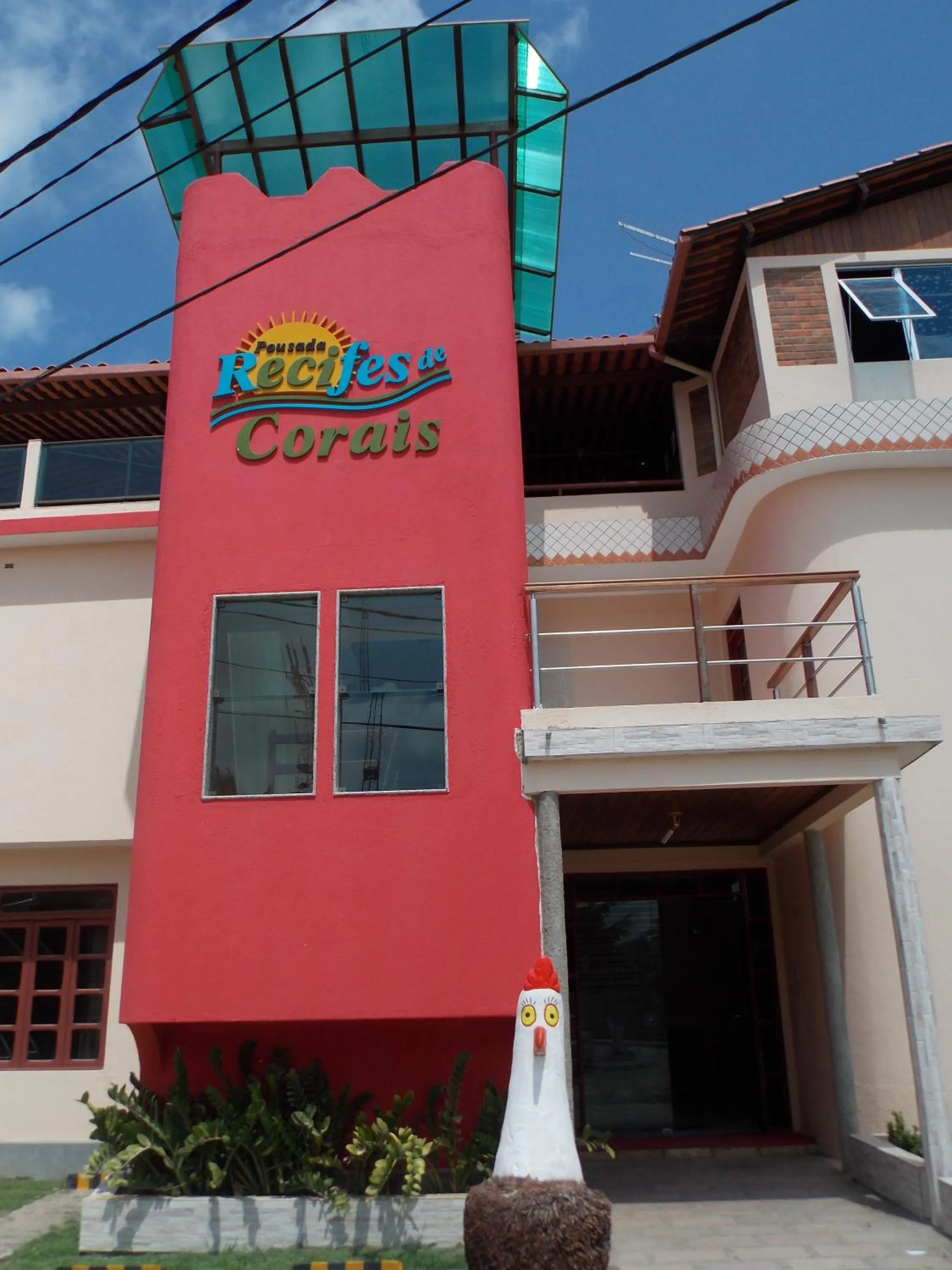 Facade/entrance in Pousada Recifes de Corais