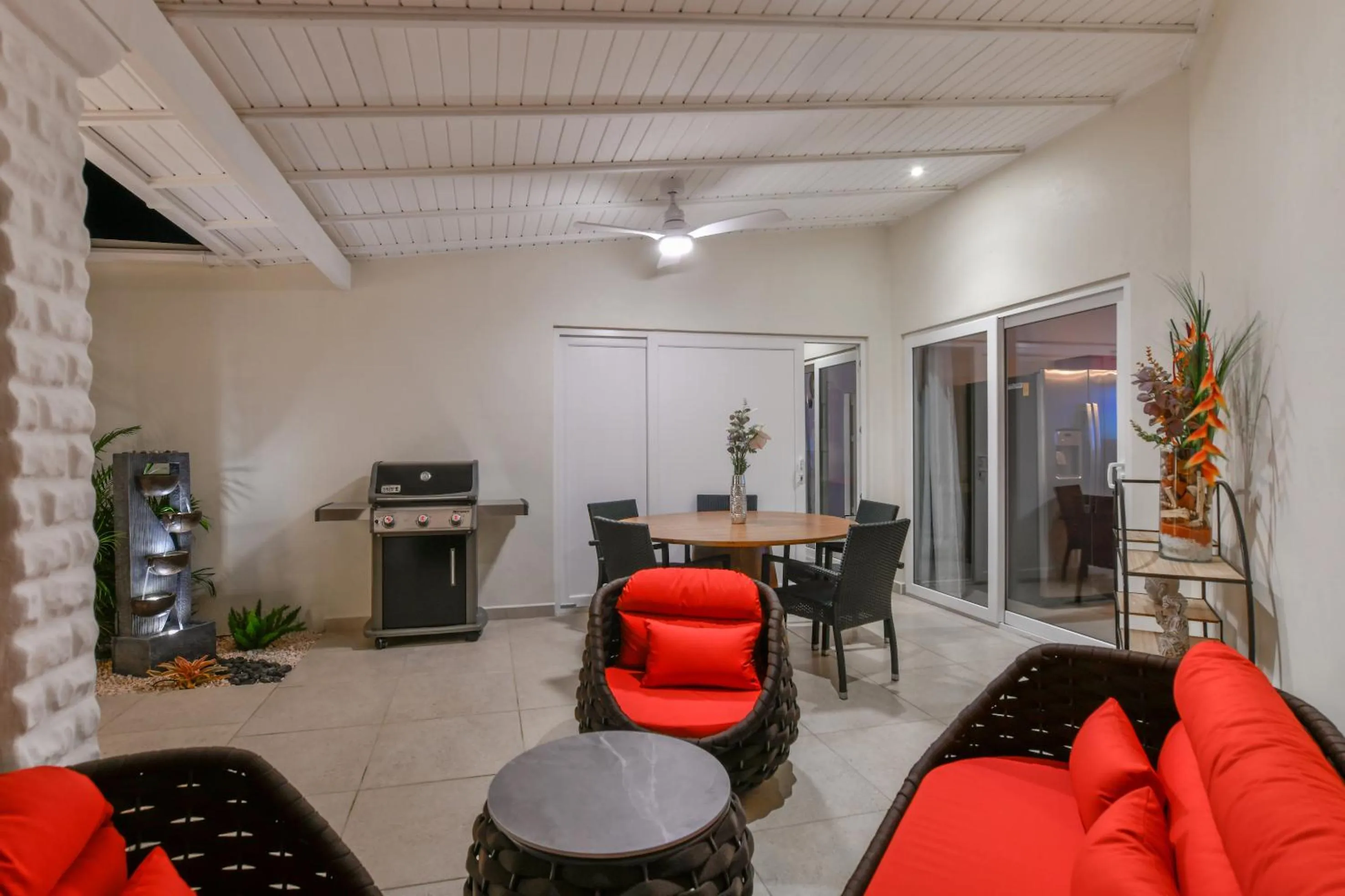 Balcony/Terrace in Boutique Hotel Swiss Paradise Aruba Villas and Suites