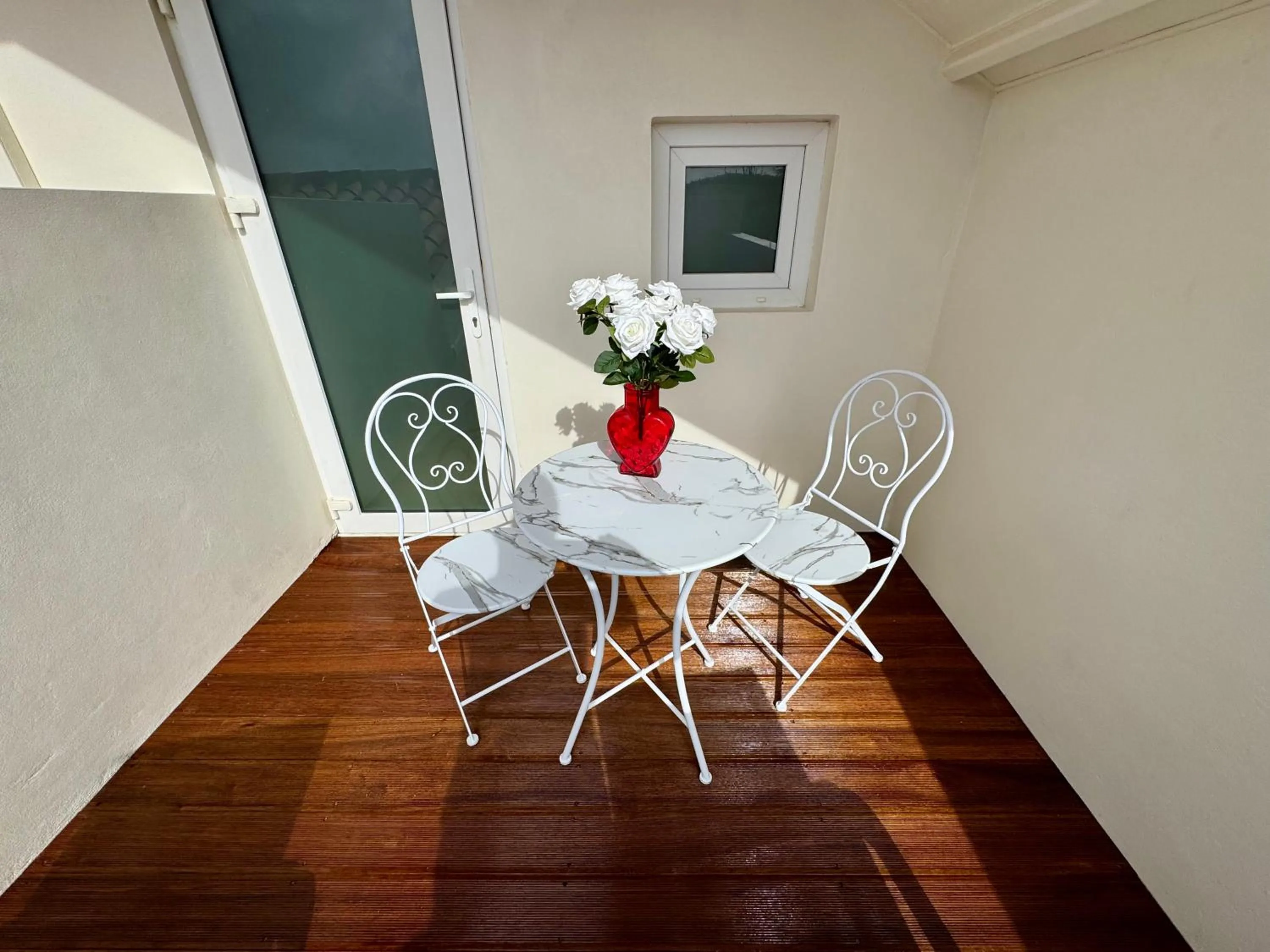 Balcony/Terrace in Boutique Hotel Swiss Paradise Aruba Villas and Suites