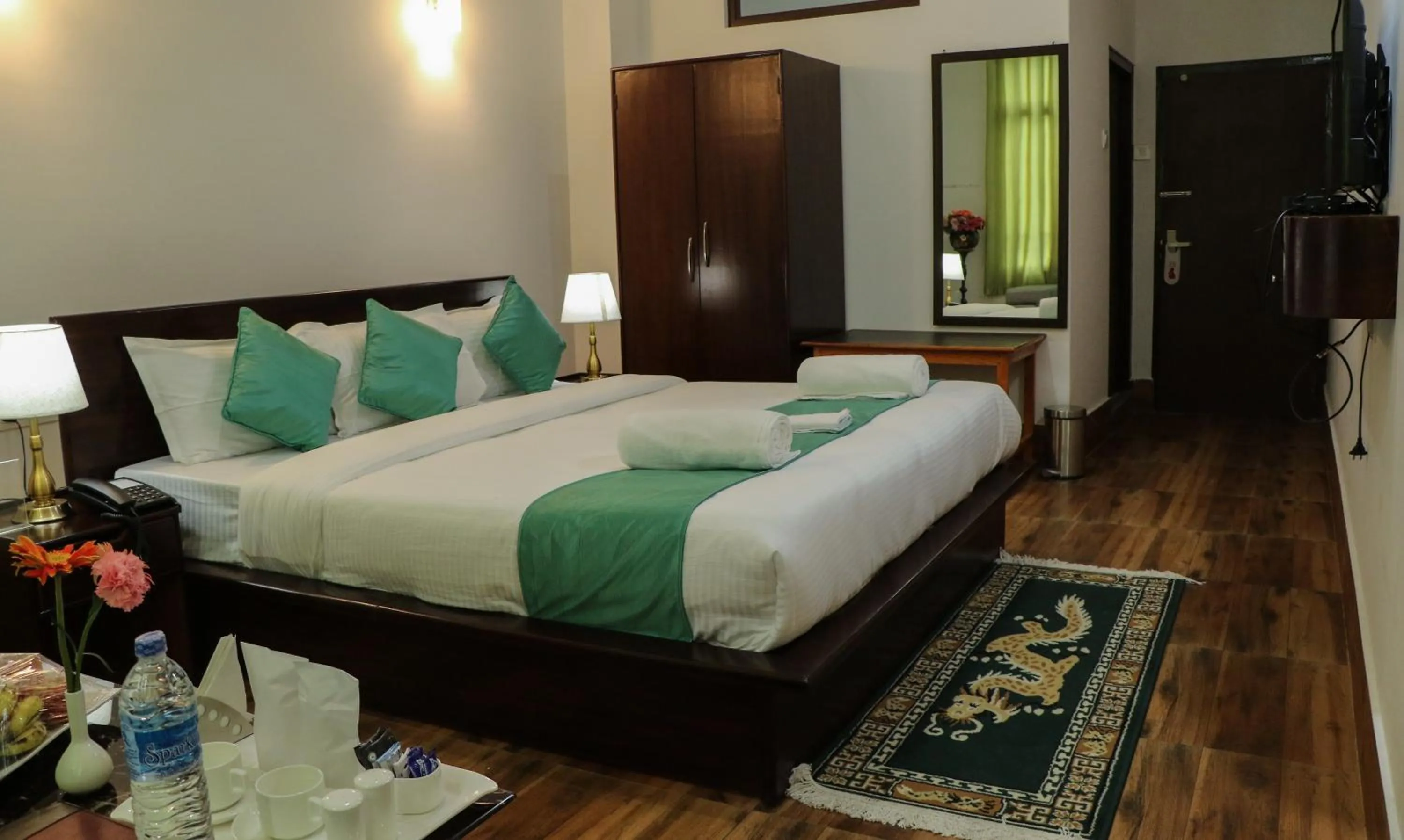 Bedroom, Bed in HOTEL GREENERY VIEW