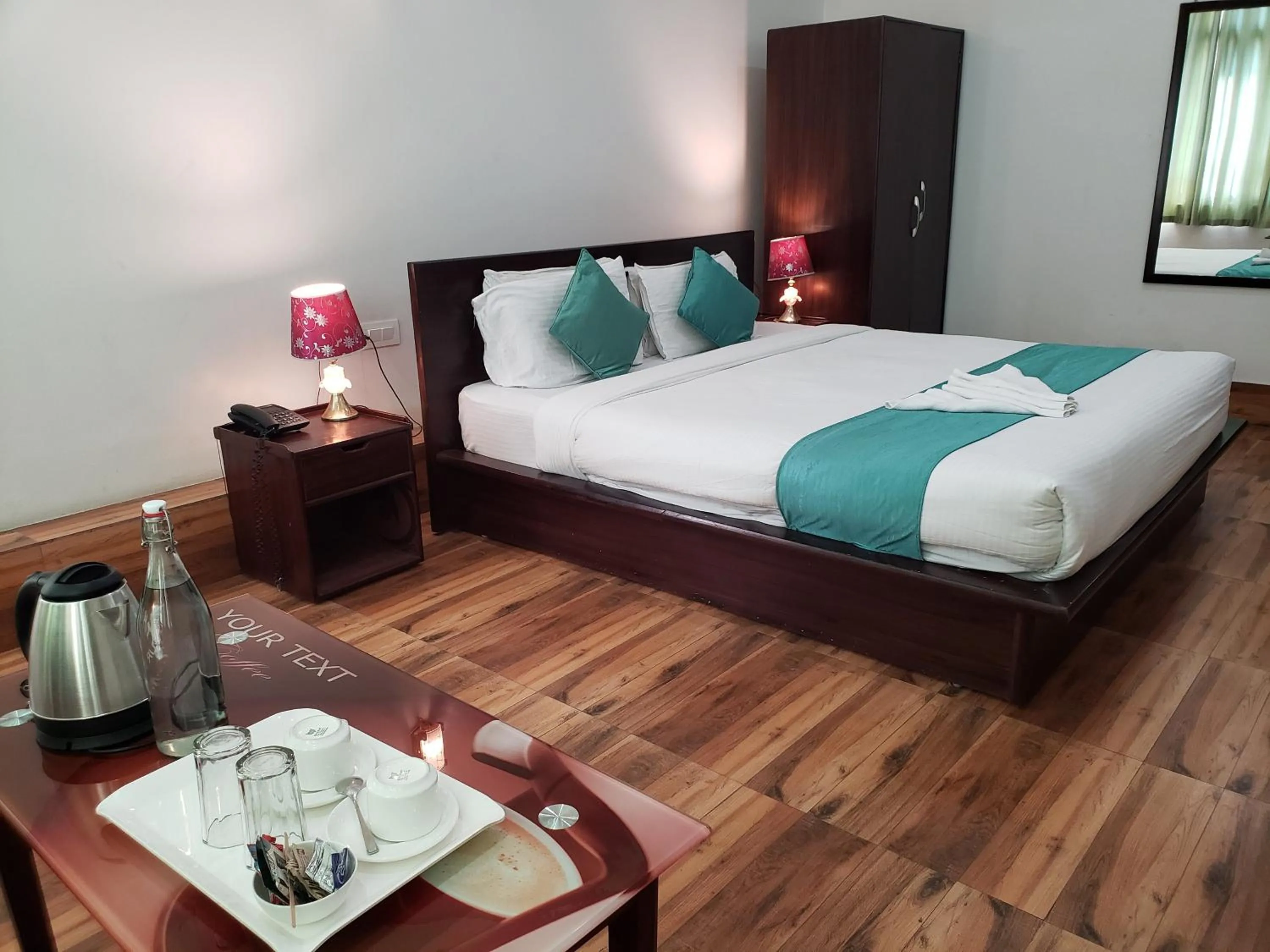 Bedroom, Bed in HOTEL GREENERY VIEW