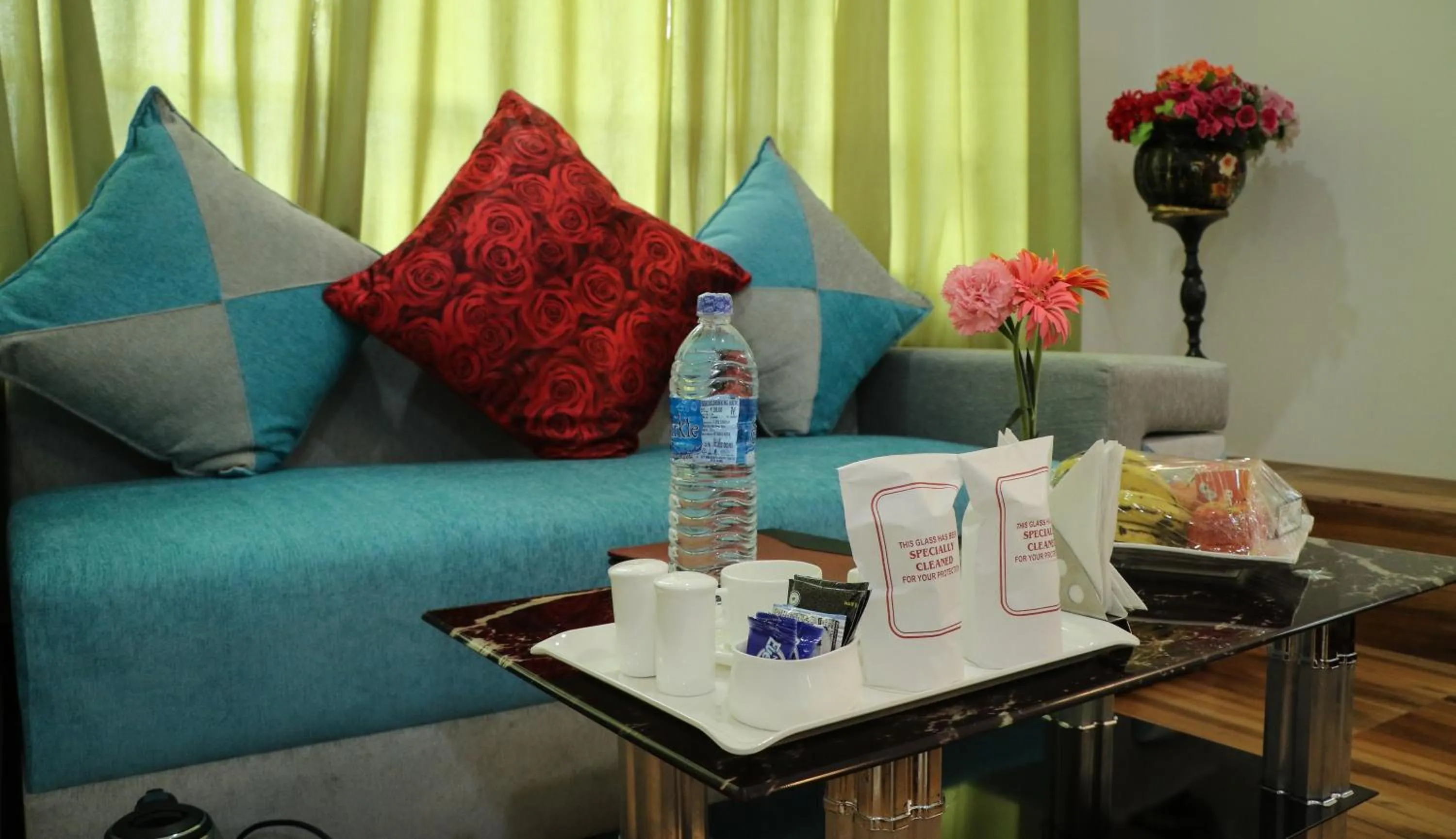 Seating area in HOTEL GREENERY VIEW