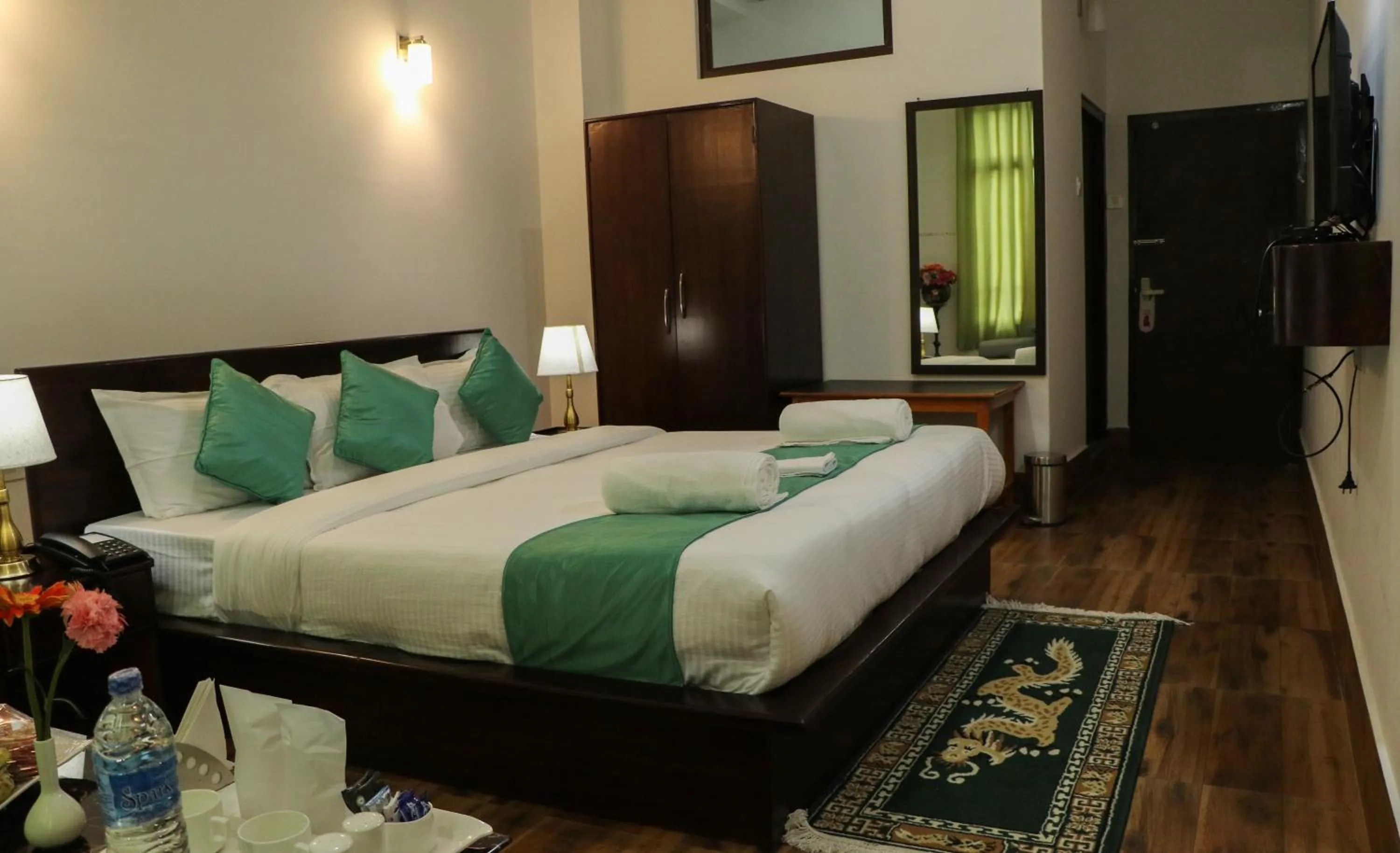 Bedroom, Bed in HOTEL GREENERY VIEW