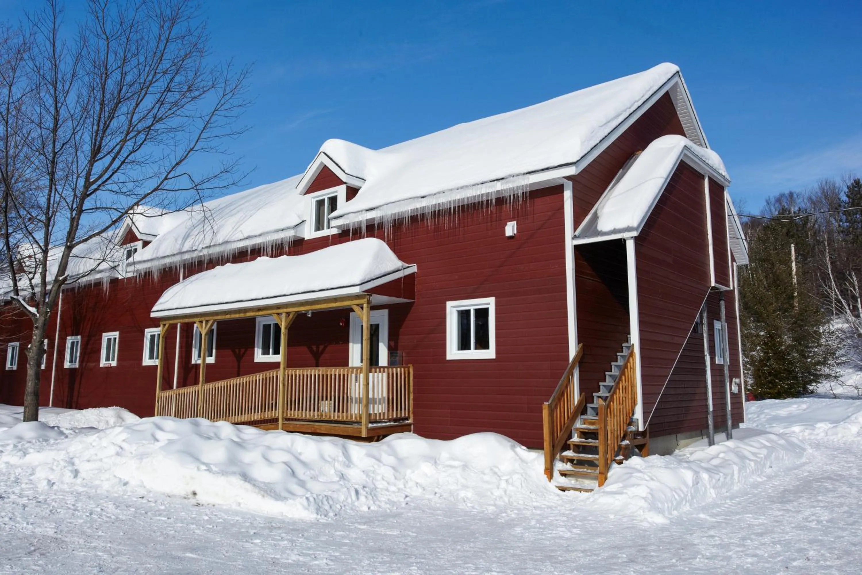 Winter in Chalets Lanaudière