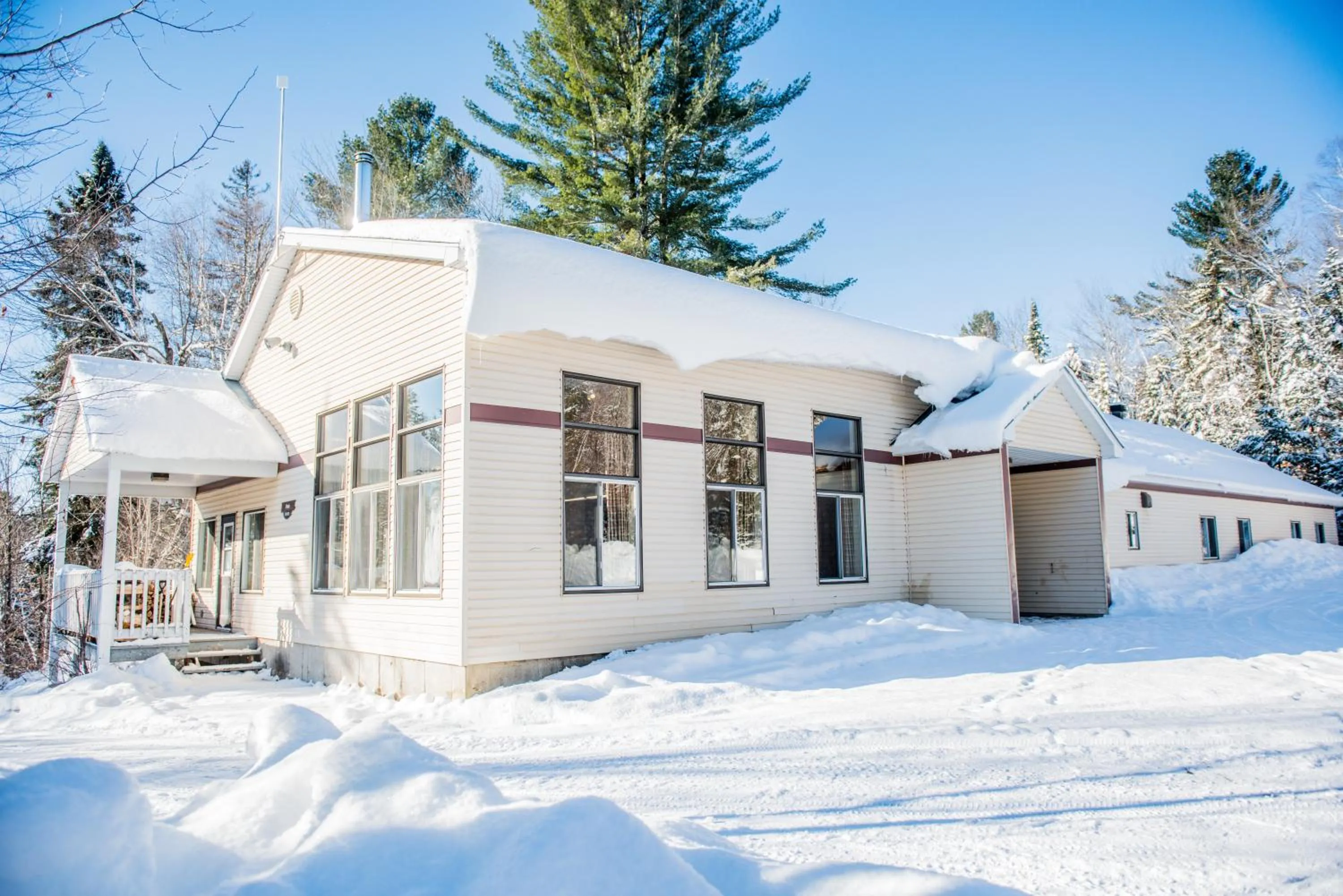 Winter in Chalets Lanaudière