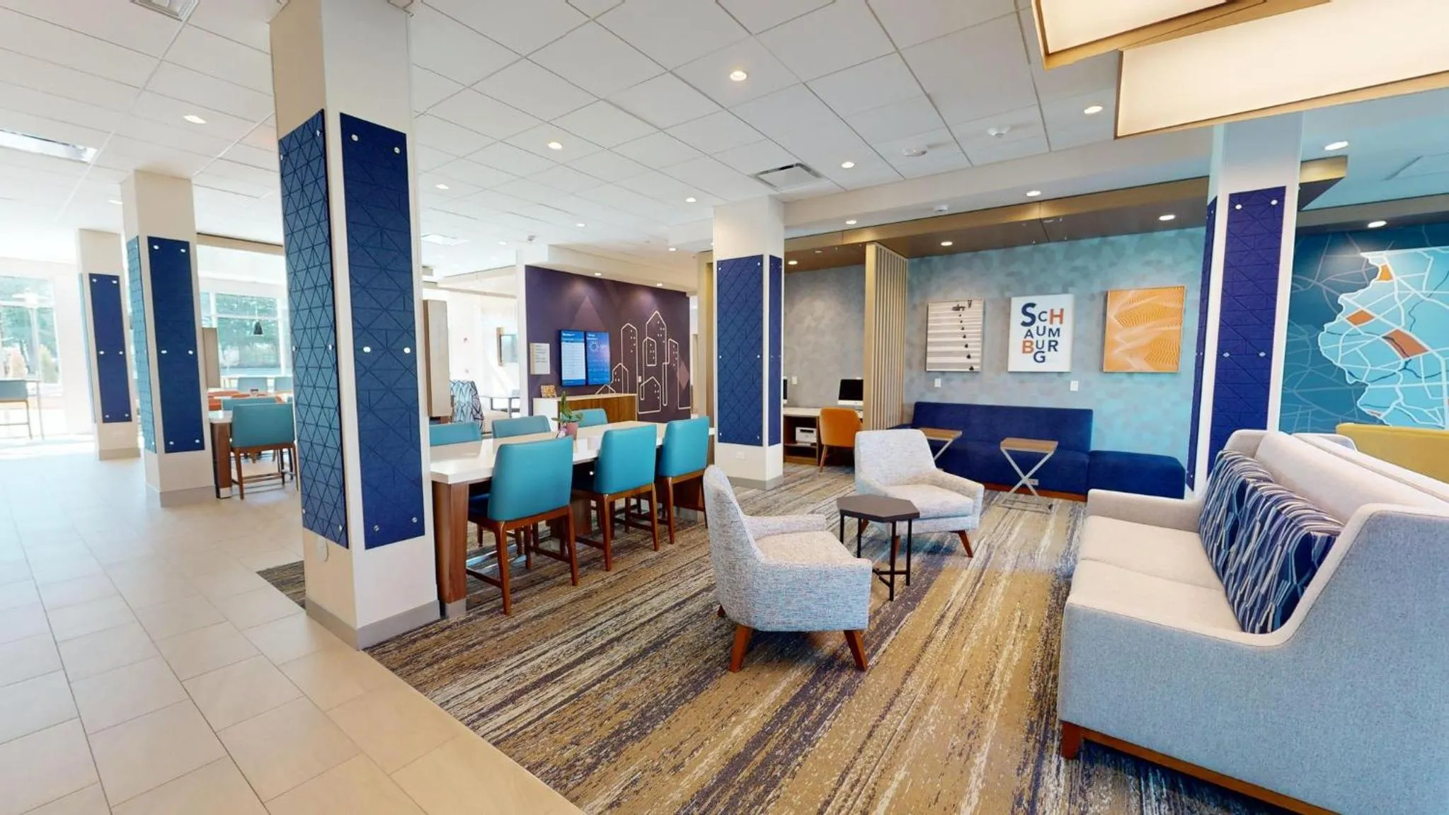 Property building in Holiday Inn Express & Suites Chicago Schaumburg by IHG