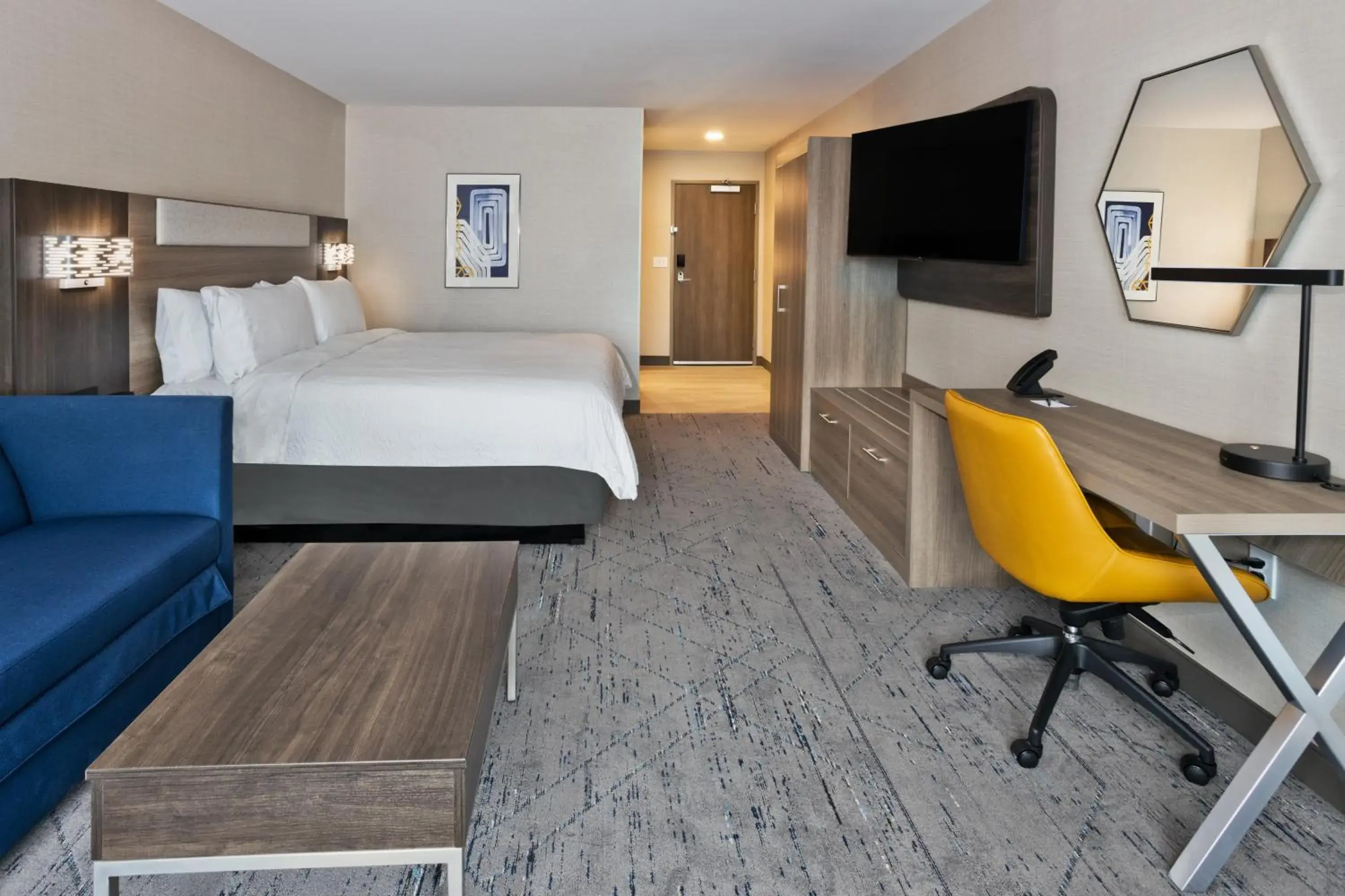 King Suite with Sofa Bed - Communications Accessible in Holiday Inn Express Columbus - Fort Benning Area By IHG King Suite with Sofa Bed - Communications Accessible in Holiday Inn Express Columbus - Fort Benning Area By IHG