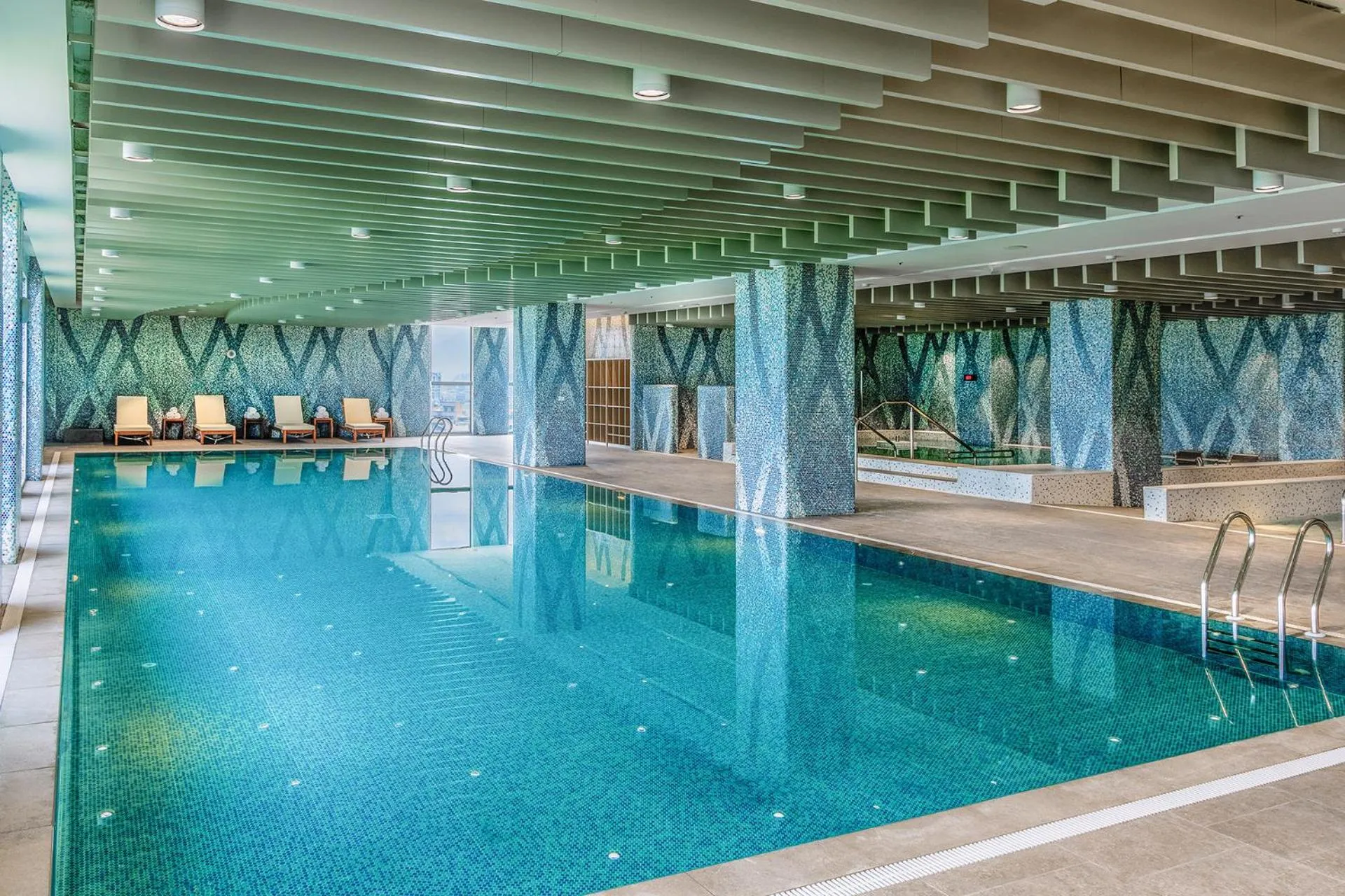 Swimming pool in voco Chiayi by IHG