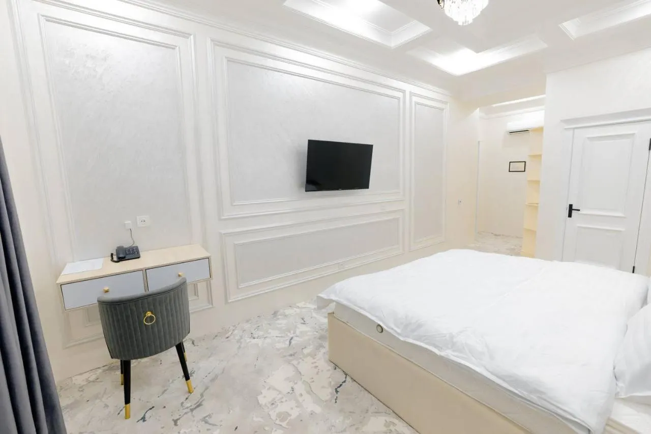 Bed in Ko'k Saroy Plaza Hotel