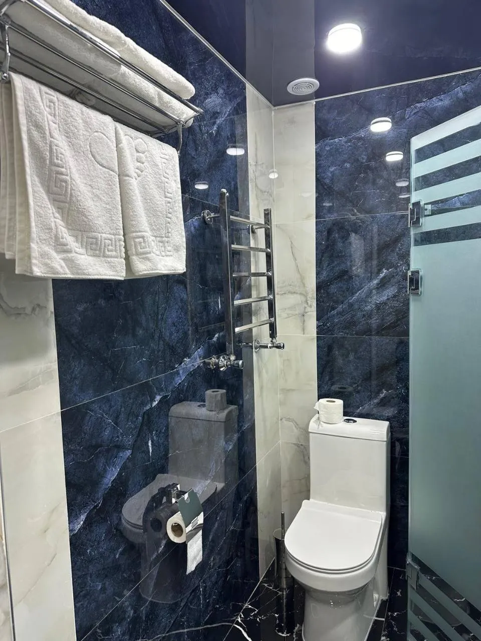 Shower in Ko'k Saroy Plaza Hotel