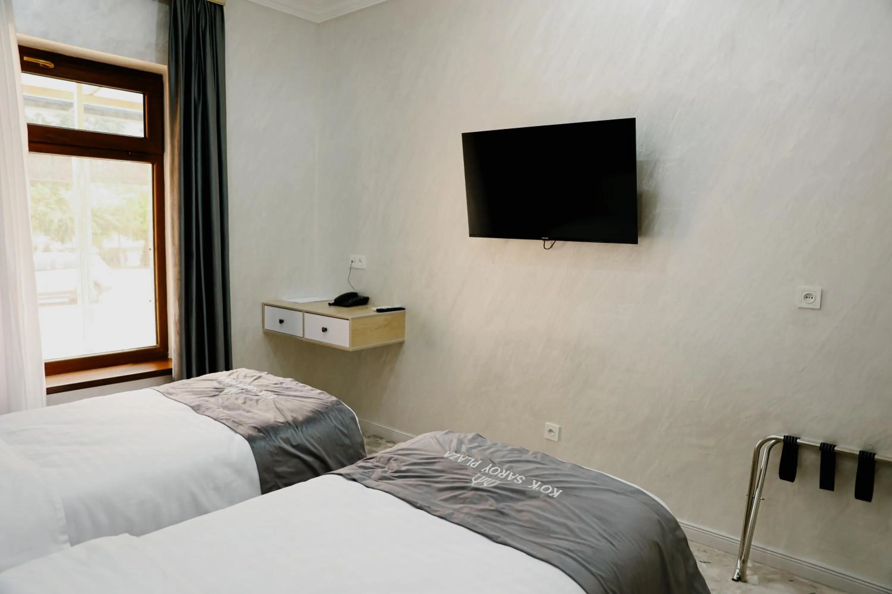 Bed in Ko'k Saroy Plaza Hotel