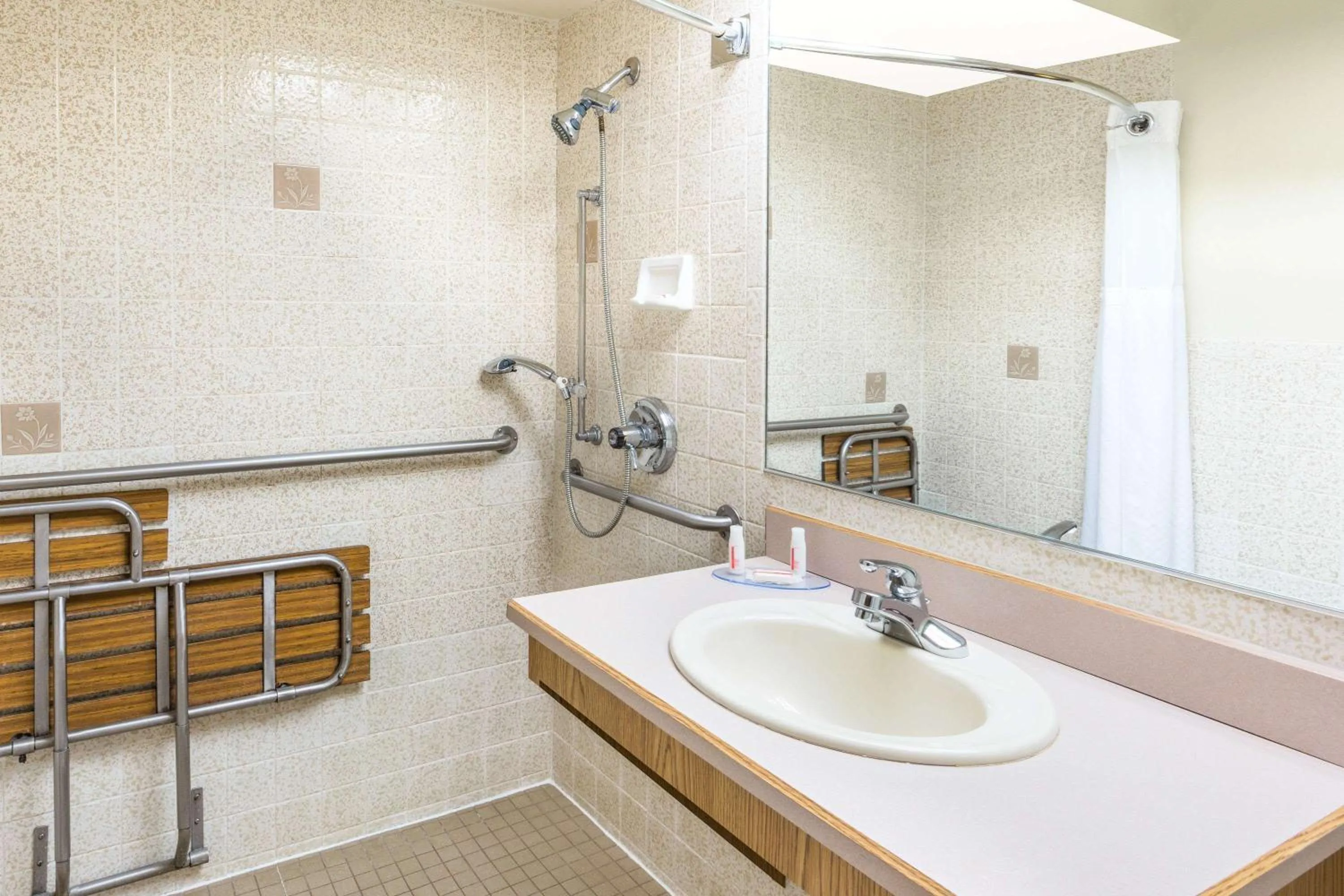 Bathroom in Days Inn by Wyndham Black Bear