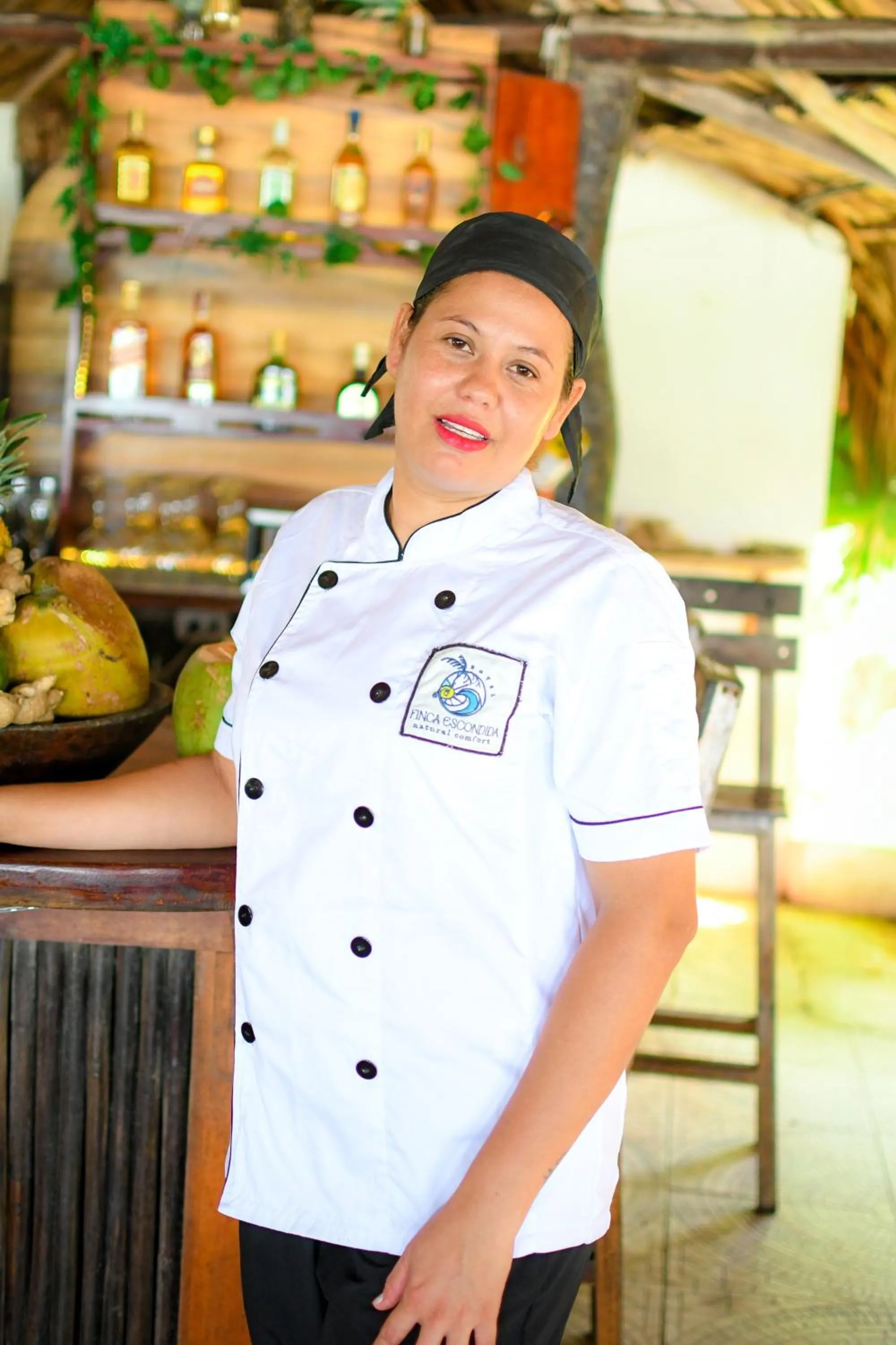 group of guests in Finca Escondida