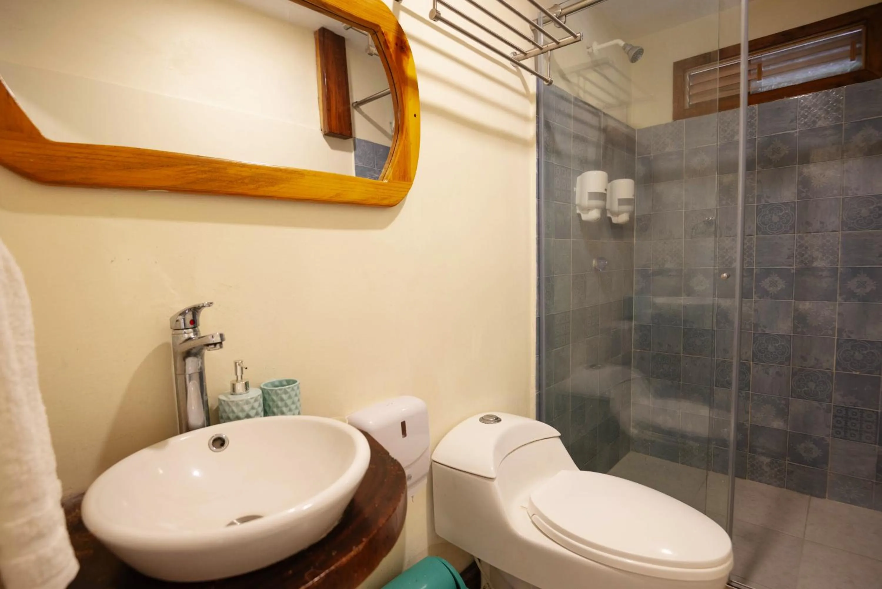 Shower in Finca Escondida