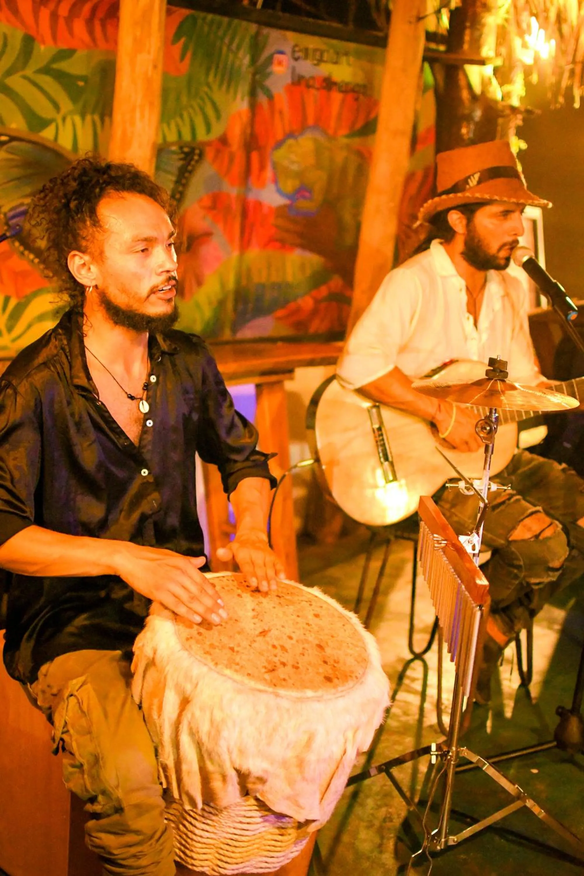 group of guests in Finca Escondida