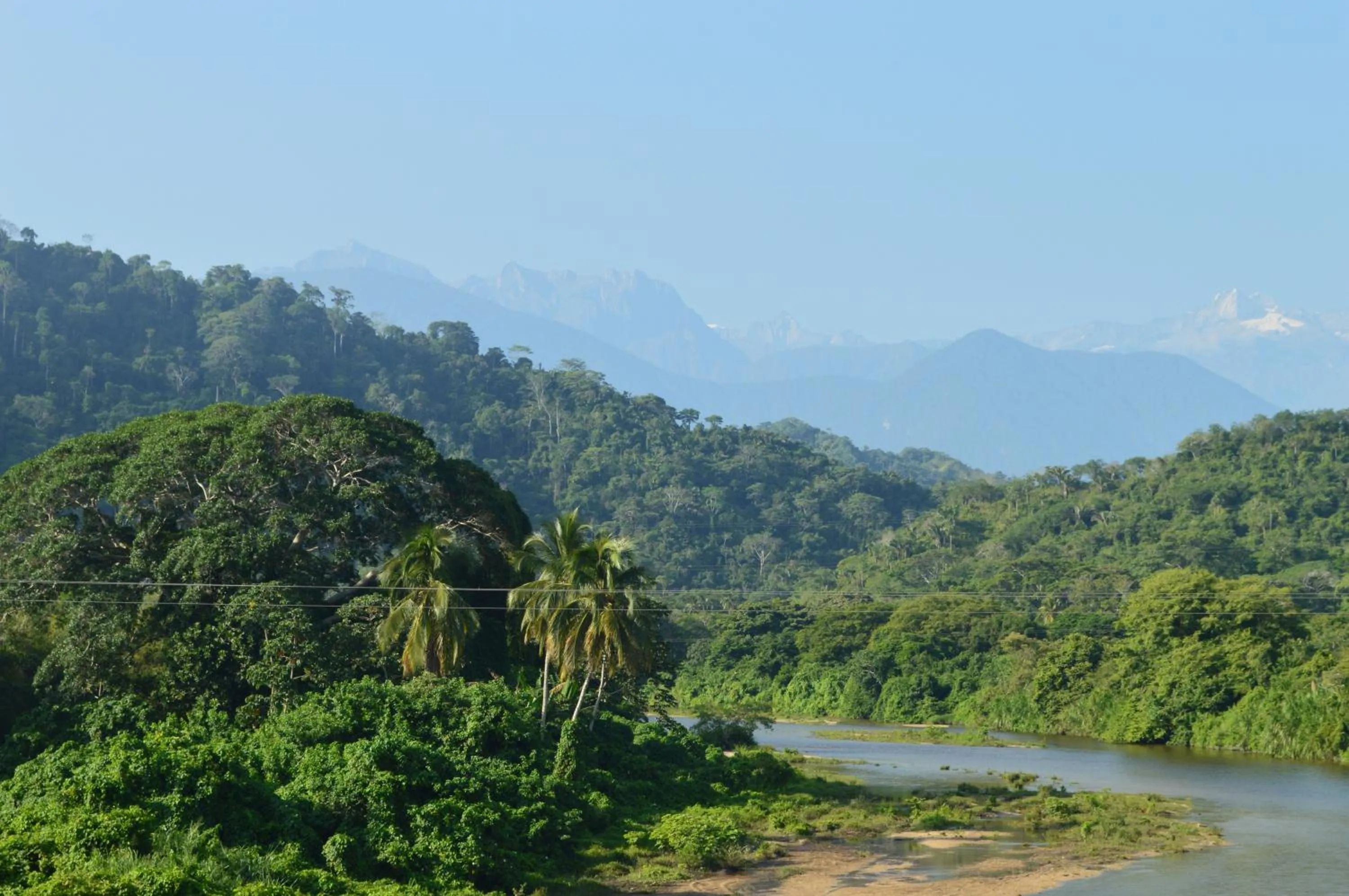 Mountain view in Finca Escondida