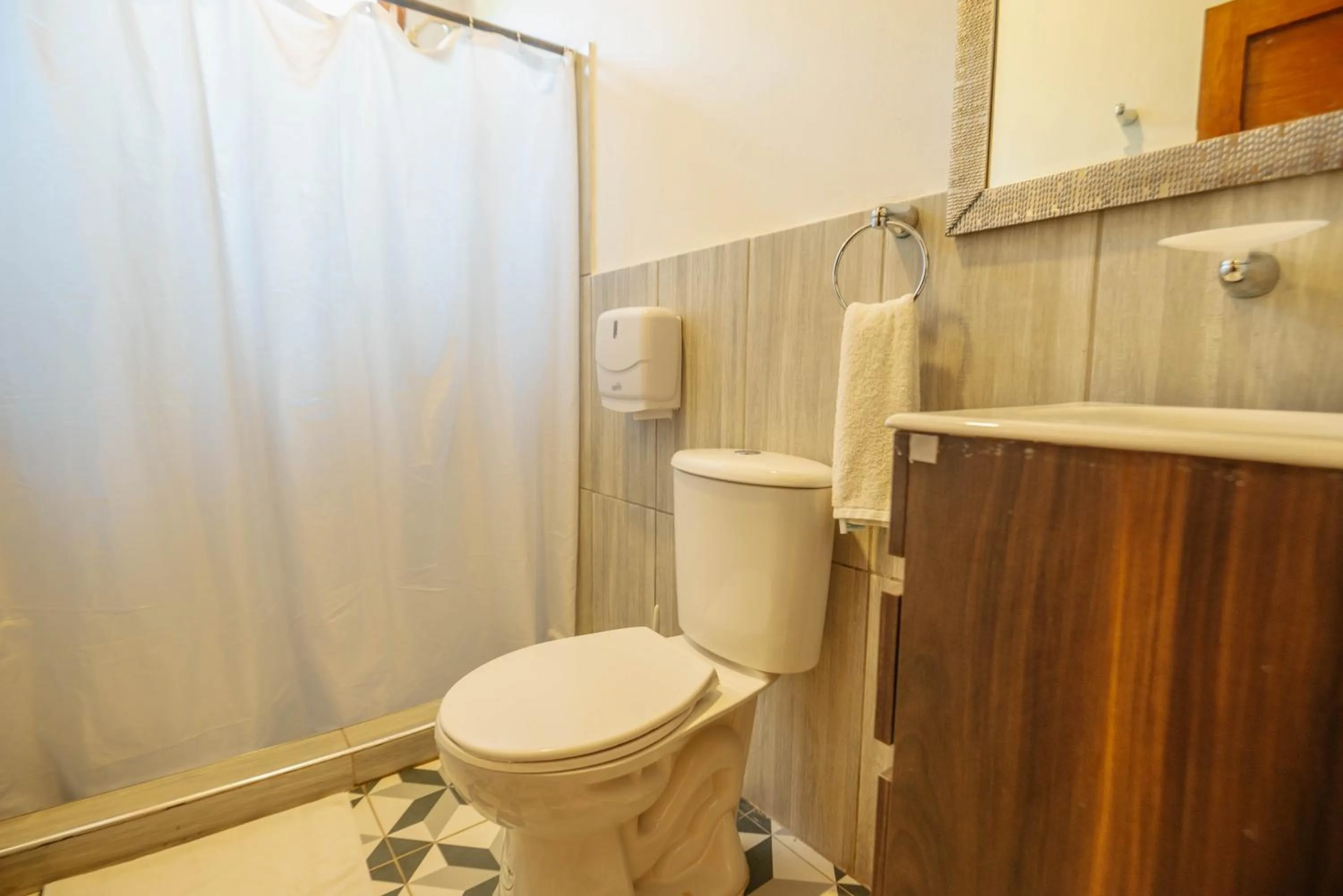 Shower in Finca Escondida