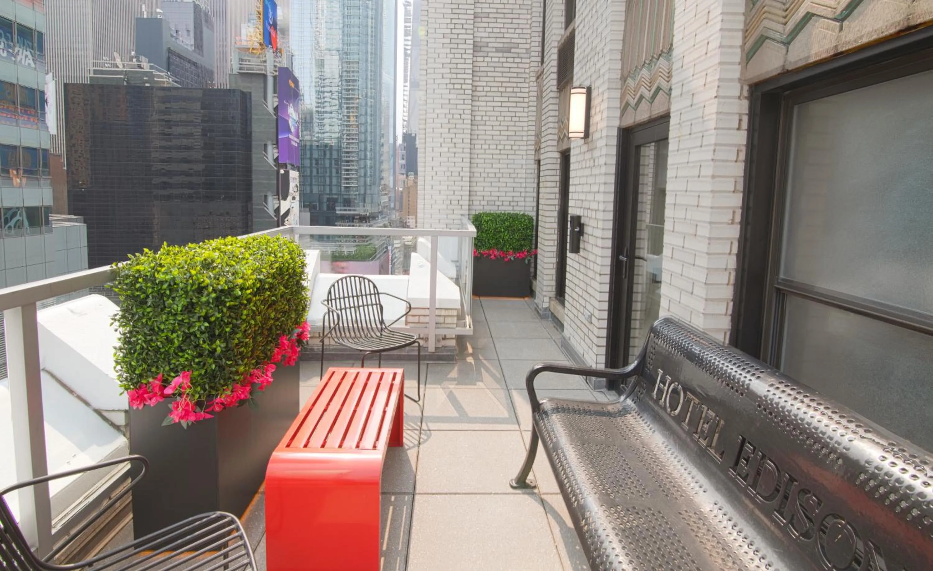 Balcony/Terrace in Hotel Edison Times Square