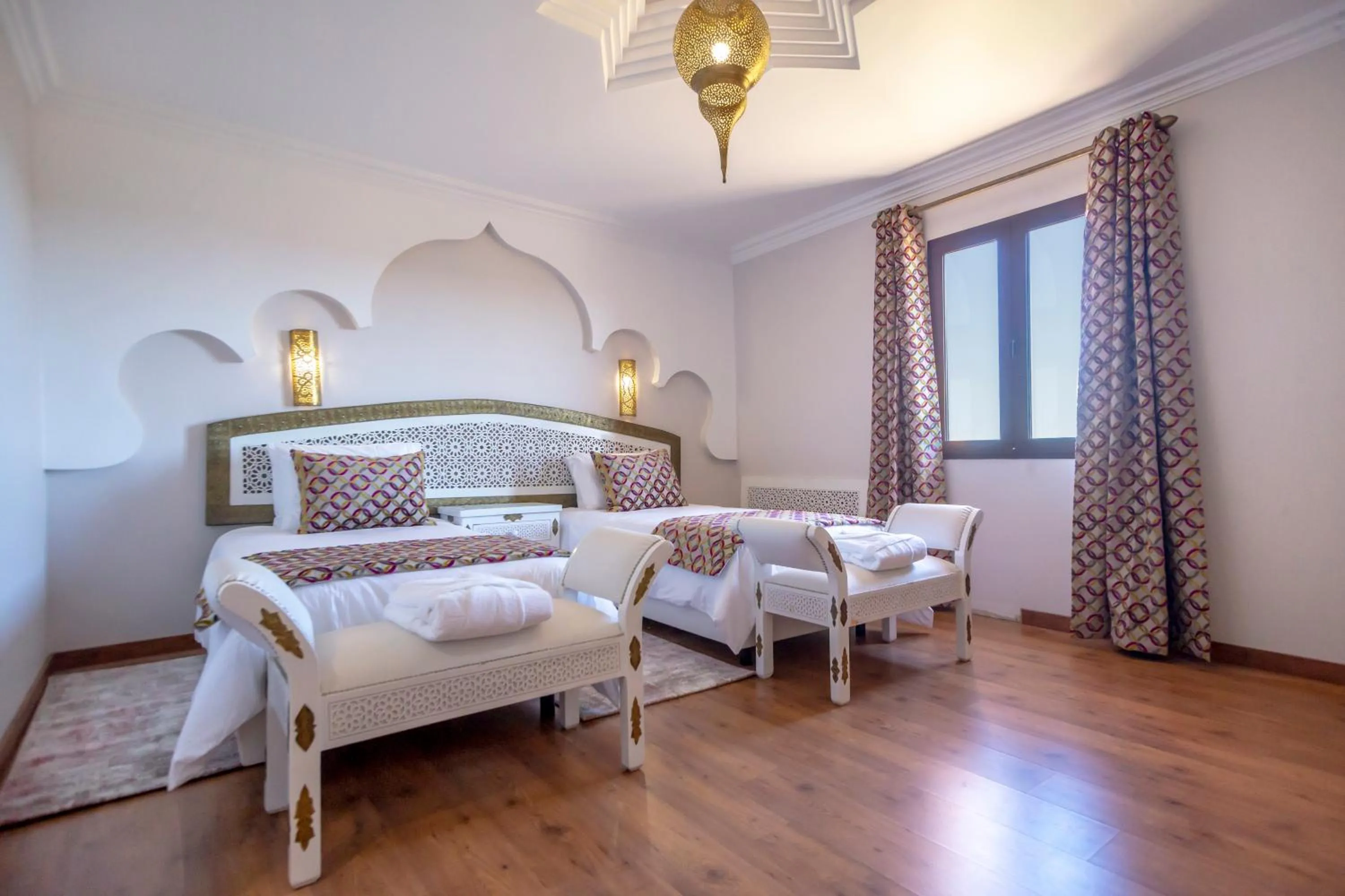 Bedroom, Bed in Al Karob Yoga Boutique Villa