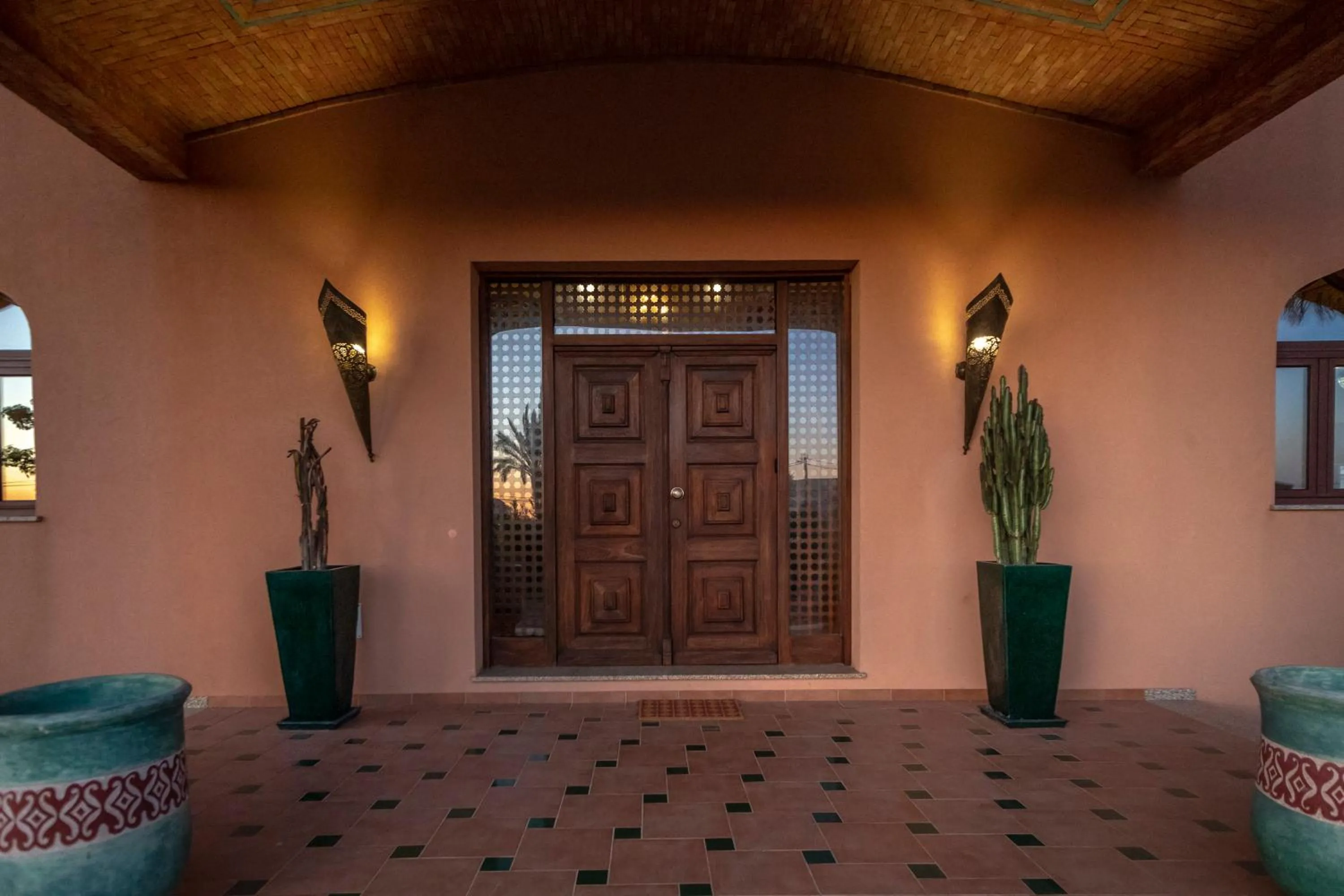 Facade/entrance in Al Karob Yoga Boutique Villa
