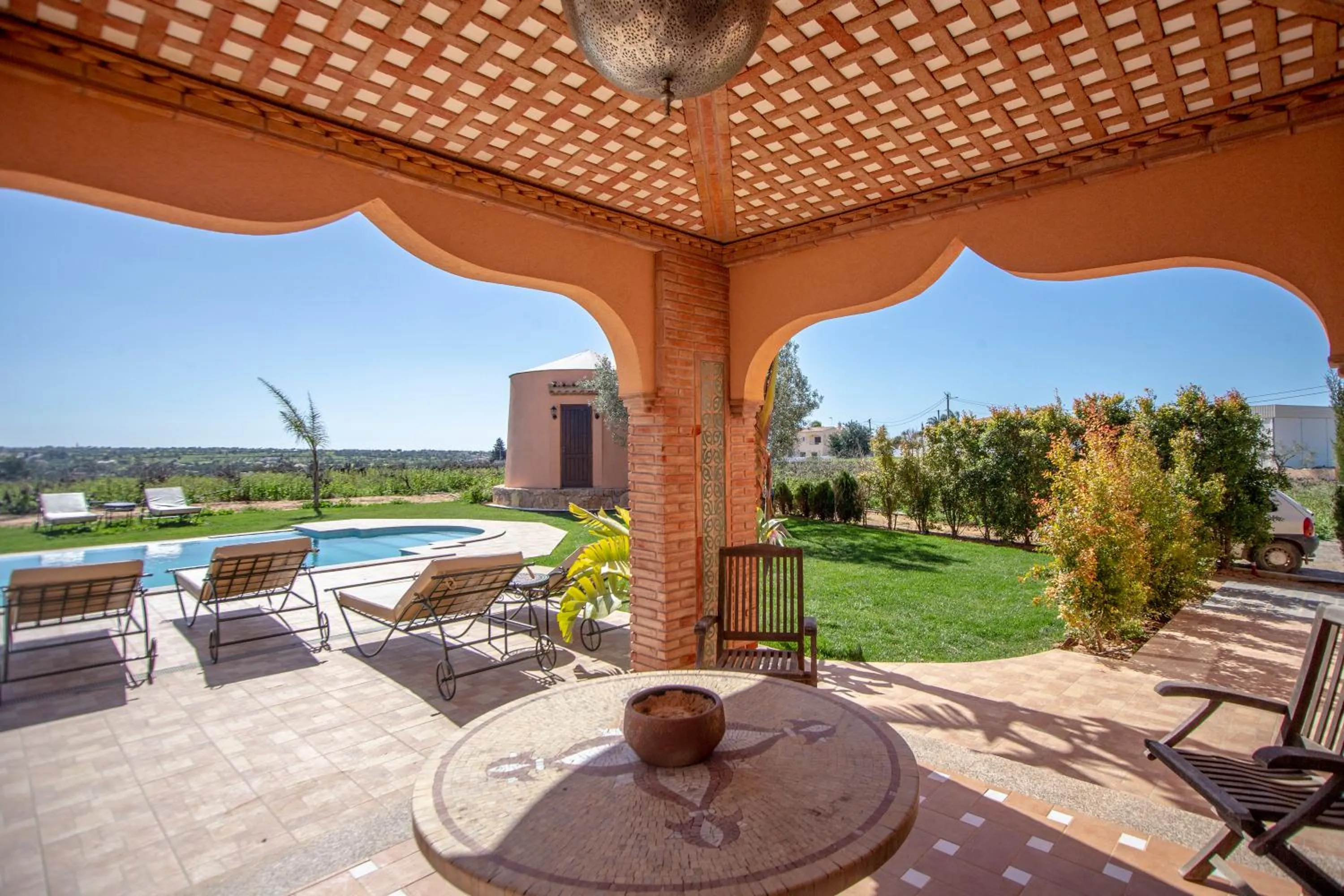 Patio in Al Karob Yoga Boutique Villa
