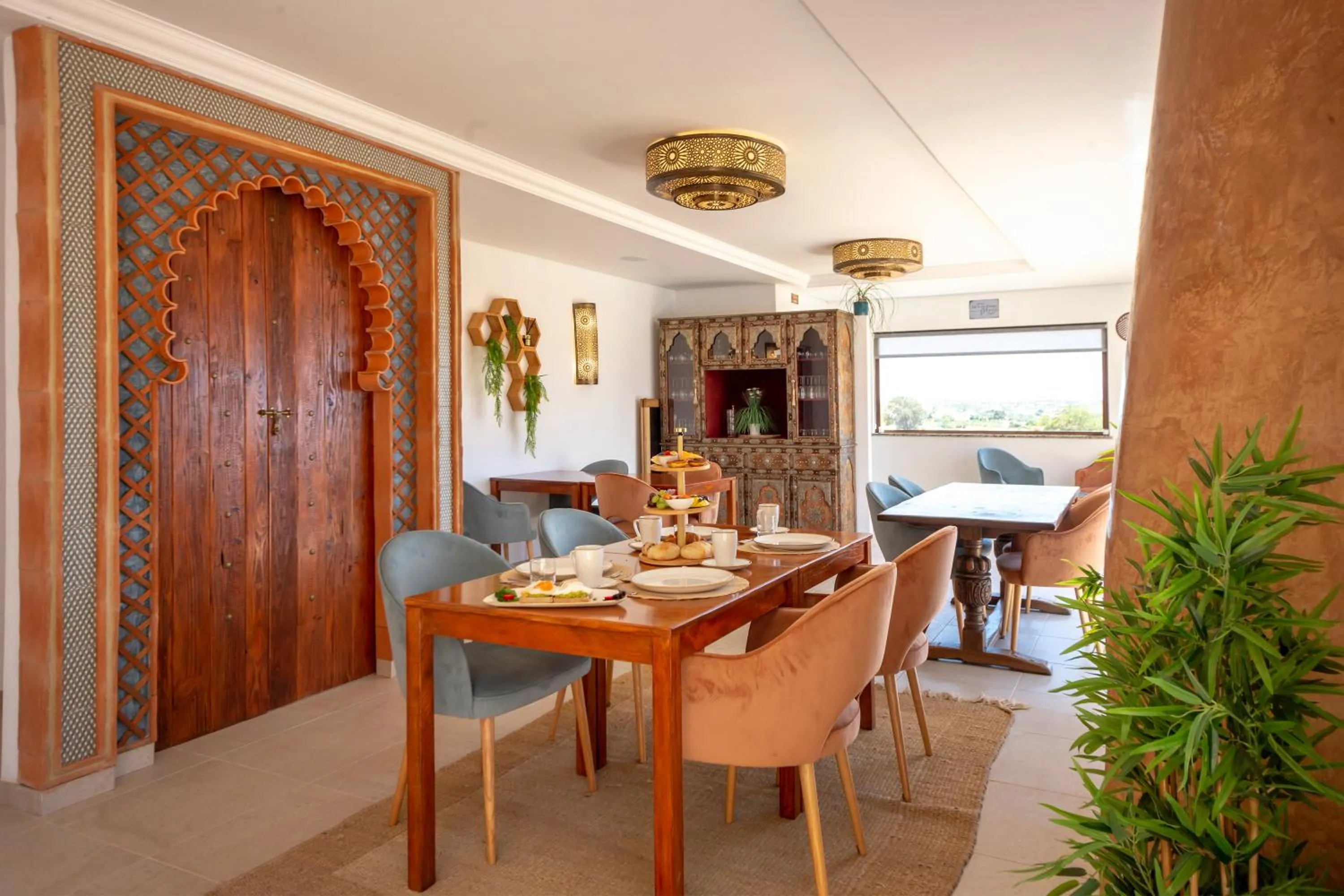 Breakfast in Al Karob Yoga Boutique Villa