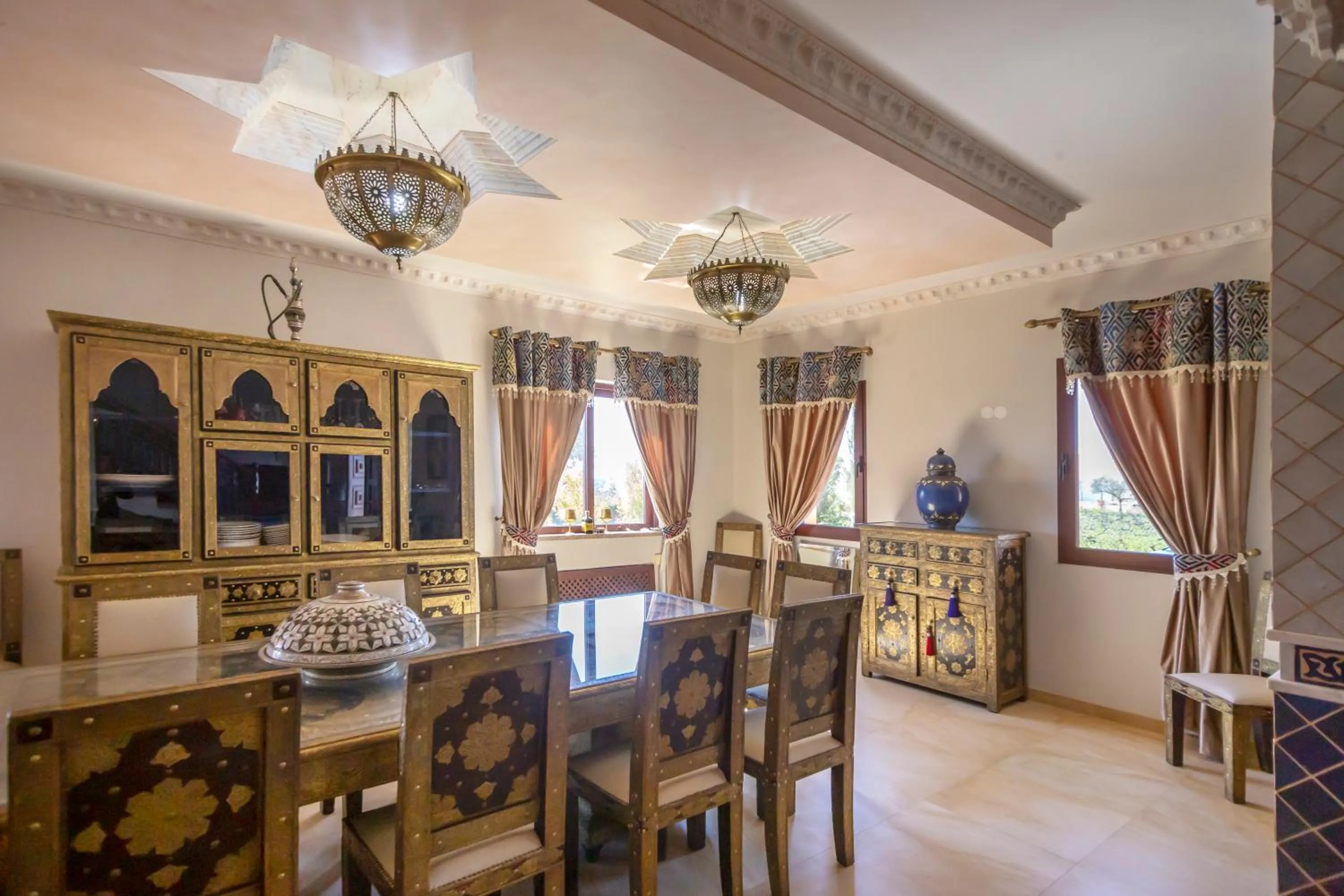 Living room in Al Karob Yoga Boutique Villa