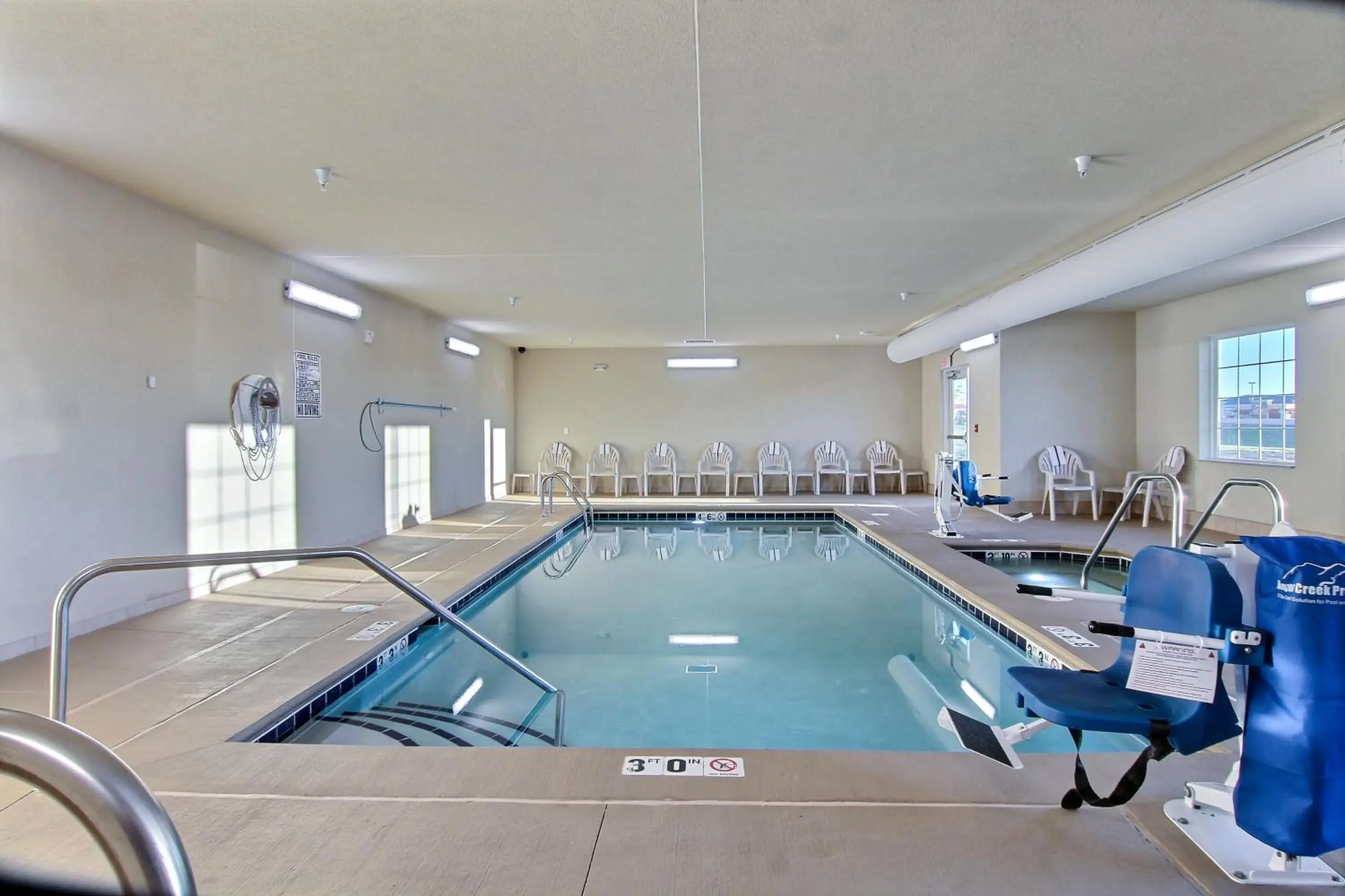 Swimming pool in Cobblestone Hotel & Suites - Beulah Swimming pool in Cobblestone Hotel & Suites - Beulah