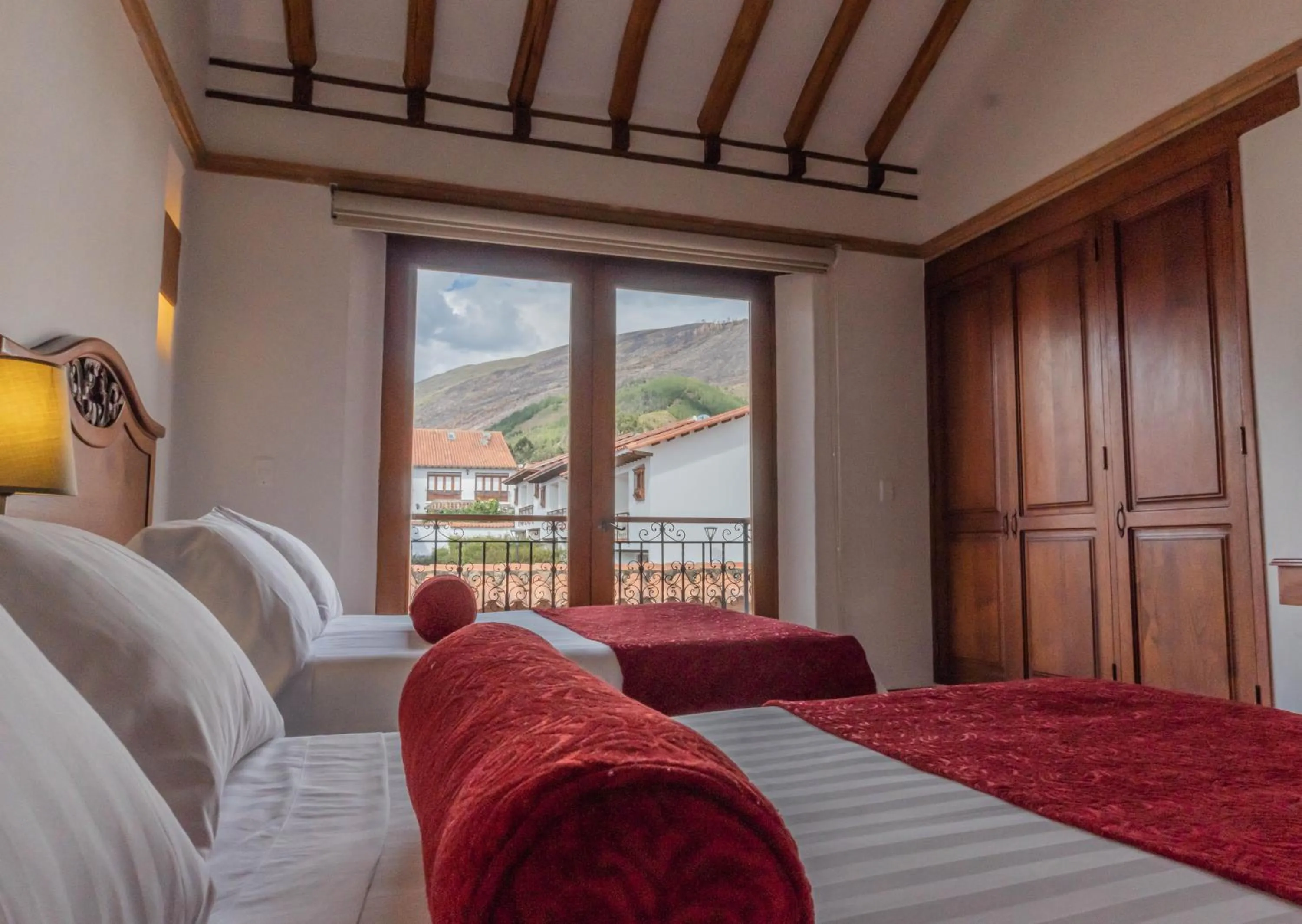 Bed in Maria Bonita Hotel