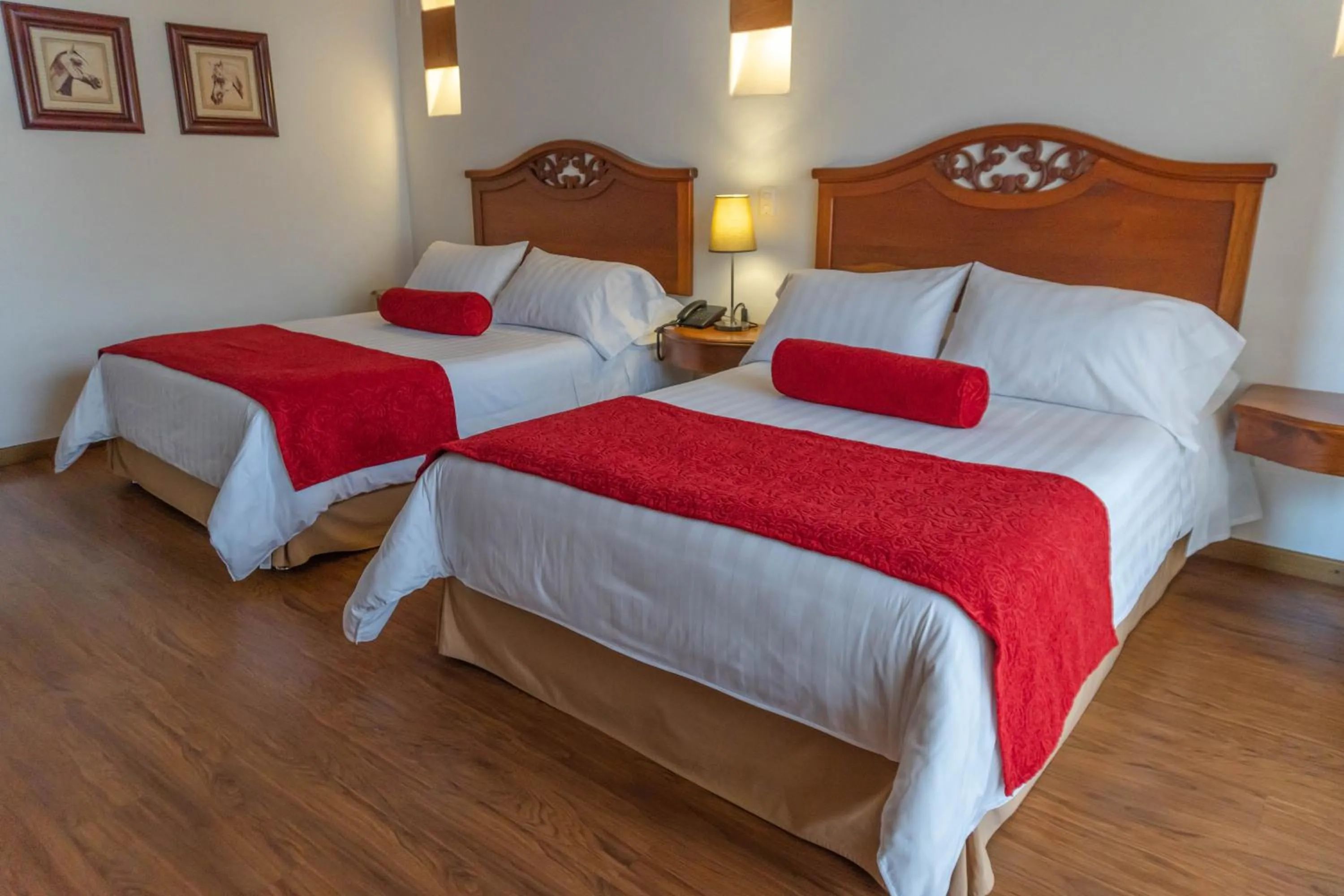 Bed in Maria Bonita Hotel