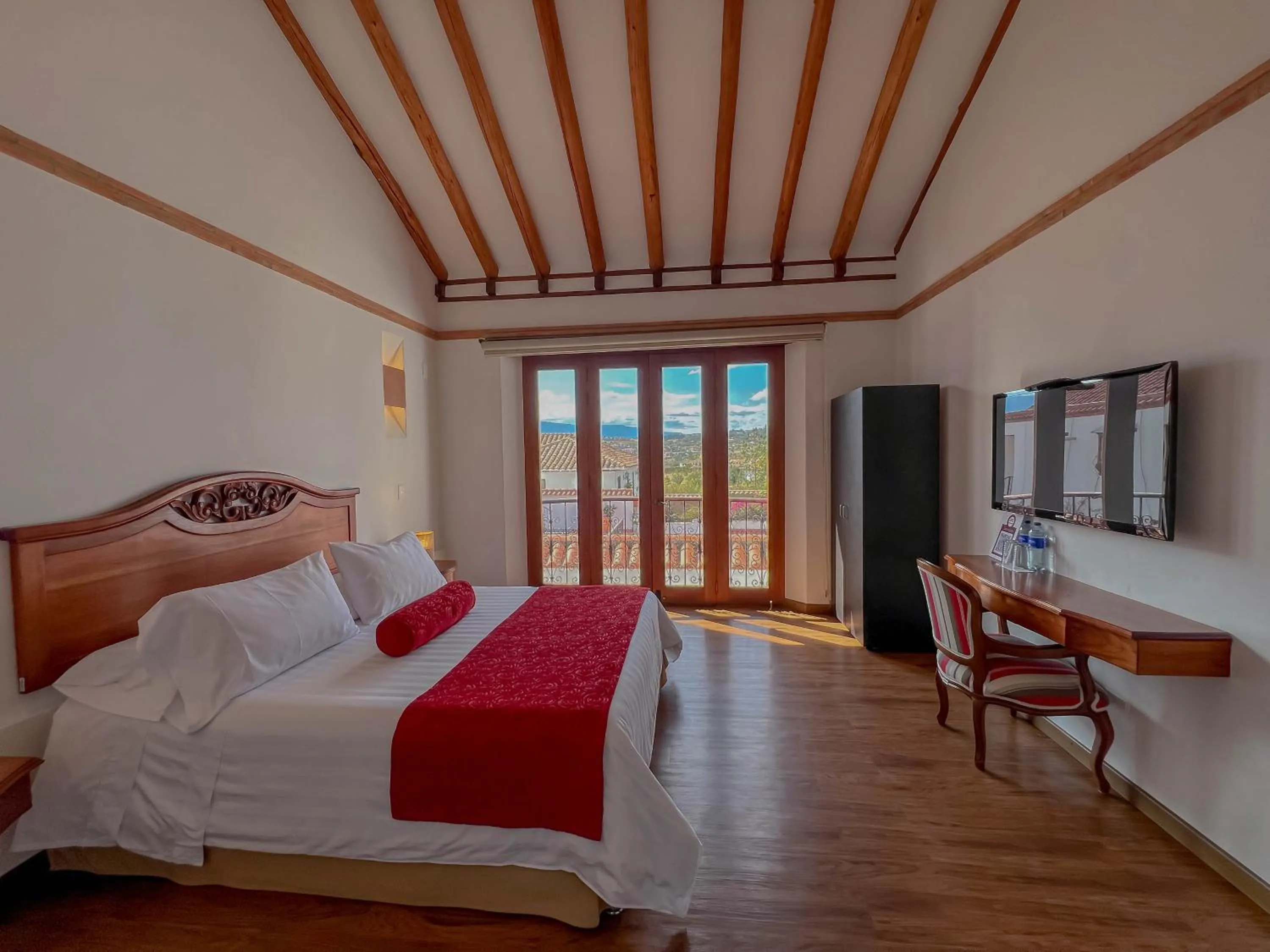 Bed in Maria Bonita Hotel