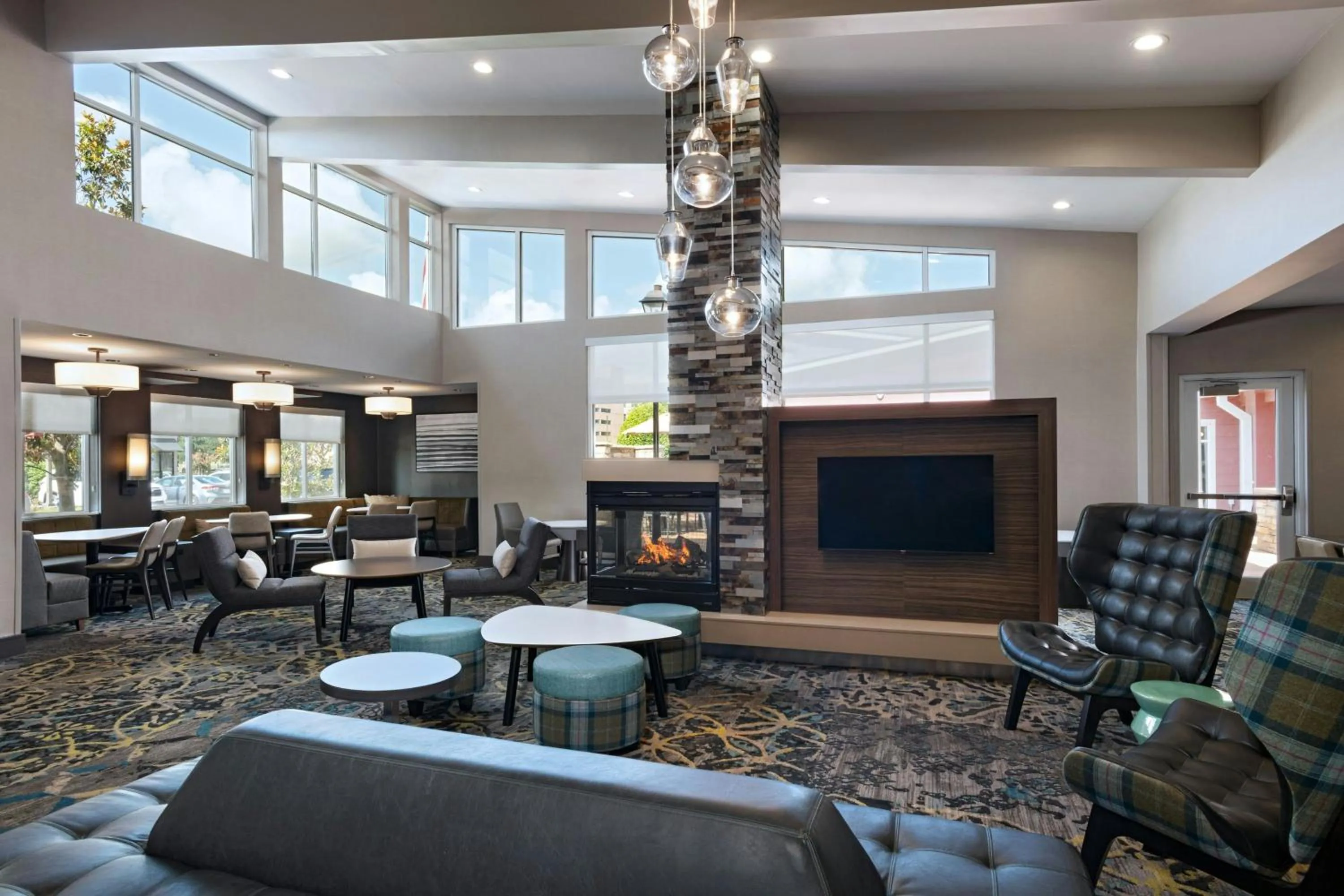 Lobby or reception in Residence Inn by Marriott Houston NW Cypress
