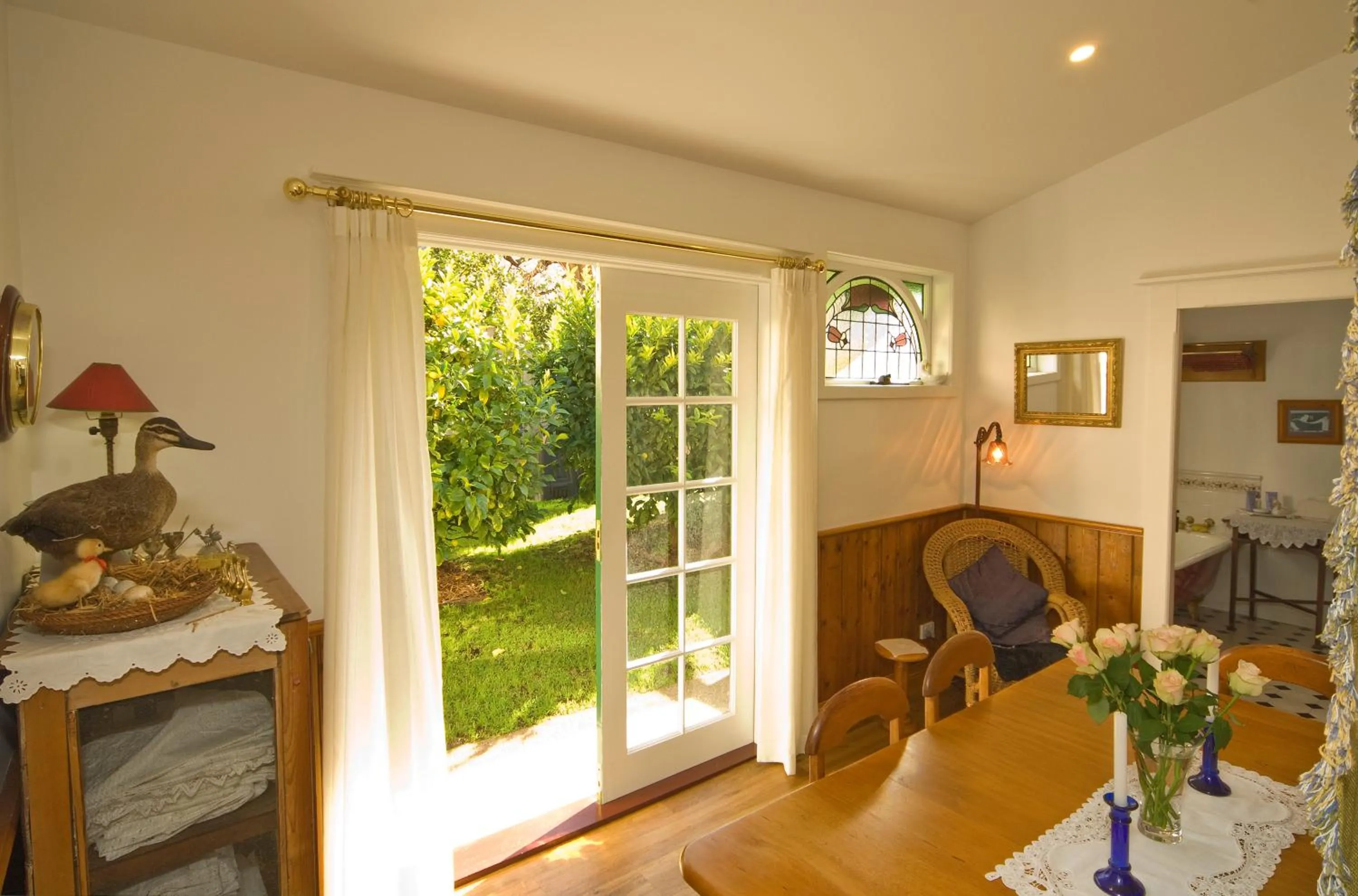 Dining area in The Duck House